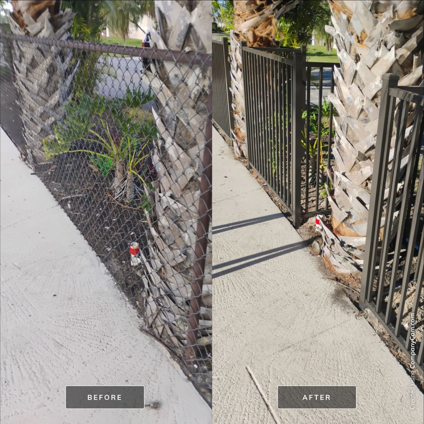 Bronze Commercial Aluminum Pool Fence for Sorrento Place Condos by True Fence LLC