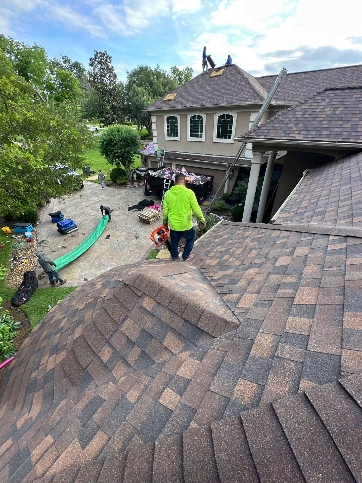 Project in Montgomery by Motion Roofing