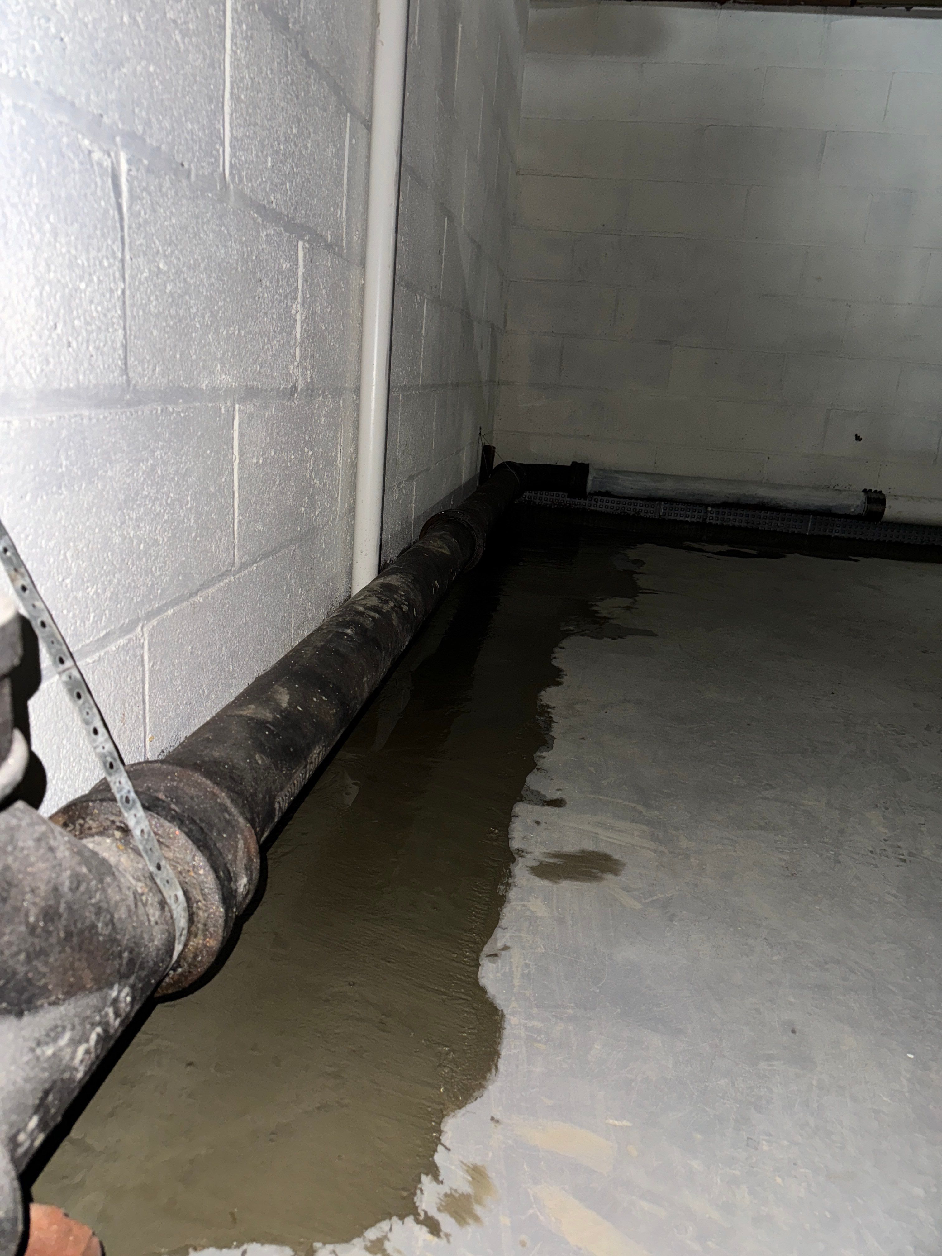 Interior French Drain Boonton NJ by Pure Service Pro, LLC 