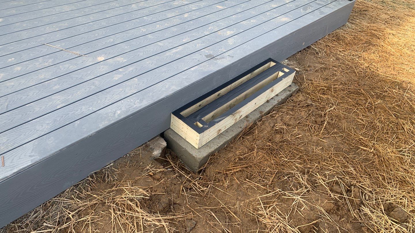 Deck Replacement using Trex Decking and Railing by Secure Construction Company Inc