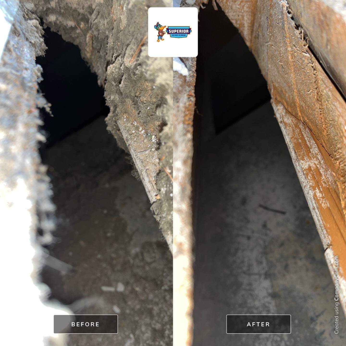 Air Duct Cleaning With a Vacuum Truck in Canfield, OH by Superior Air Duct Cleaning