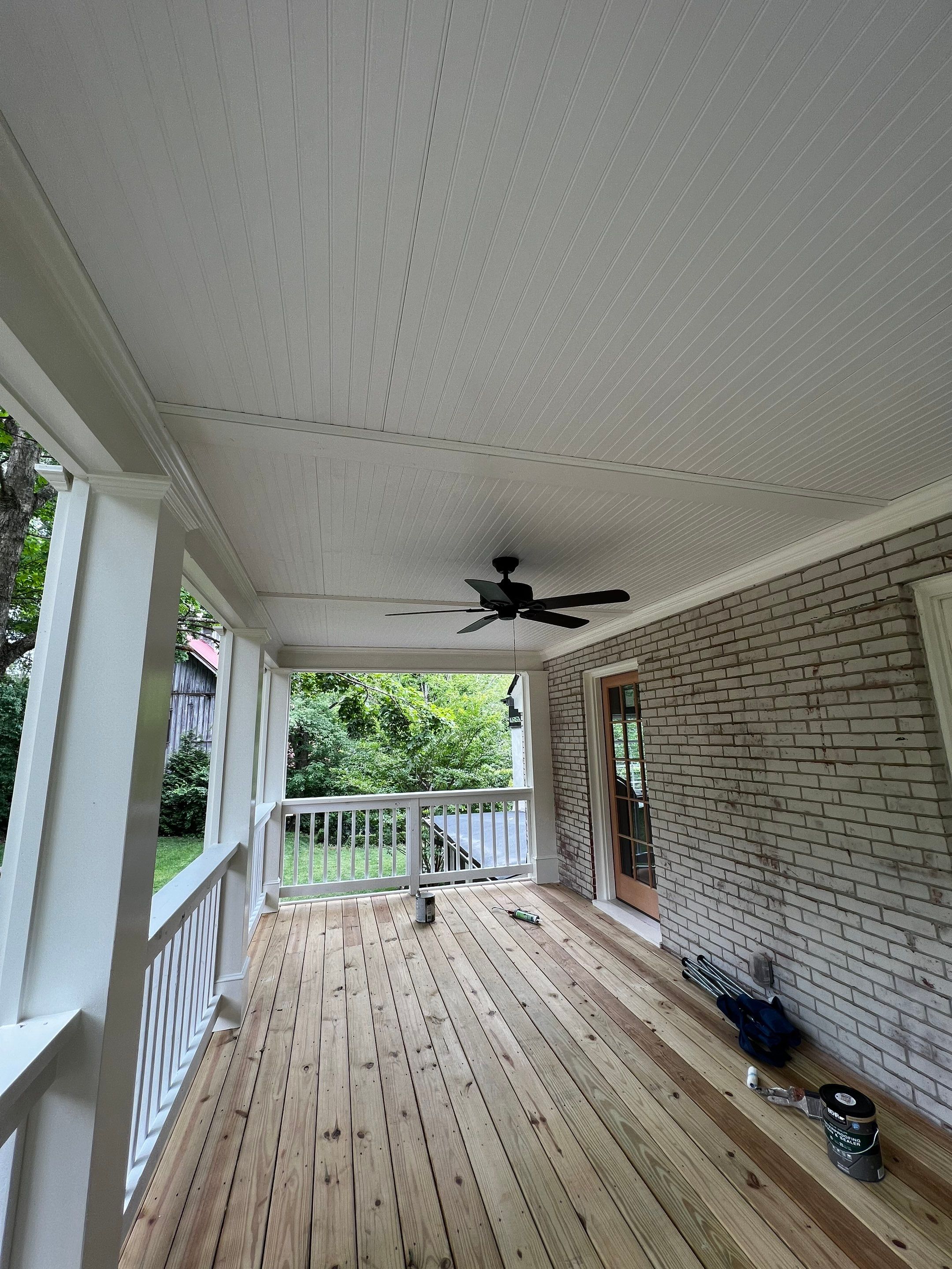 Custom Two-Story Deck and Screened Porch Addition in Marietta by Swift Home Renovations