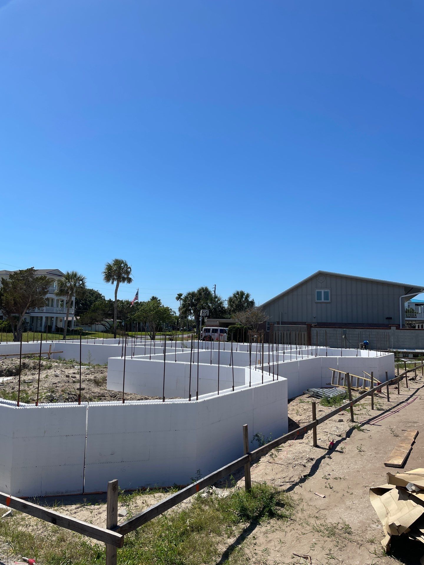 New Home Construction using Insulated Concrete Forms (ICF) by Burlington Concrete & Asphalt Inc
