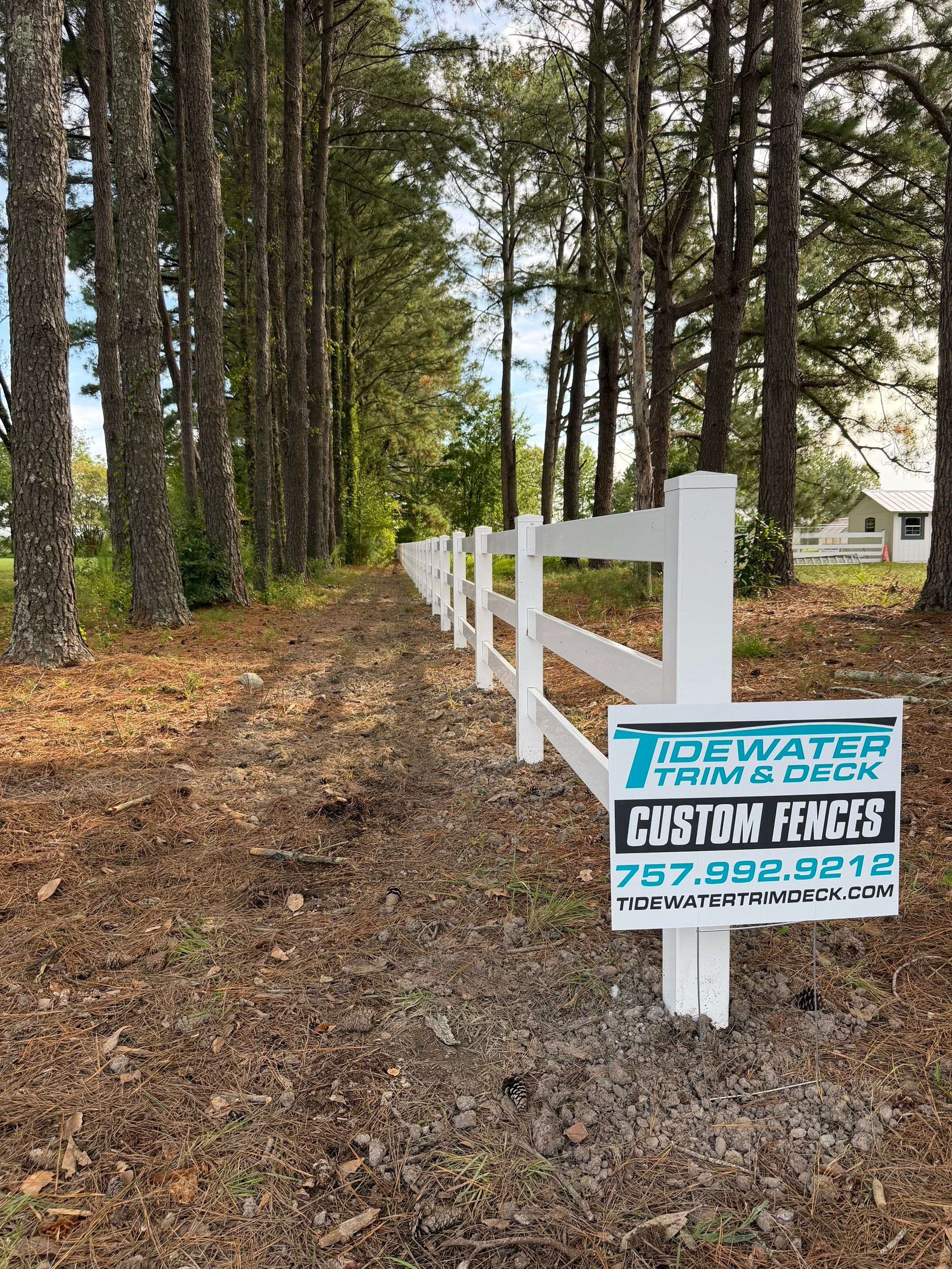 Distinctive Fencing for Distinctive Homes by Tidewater Trim & Deck