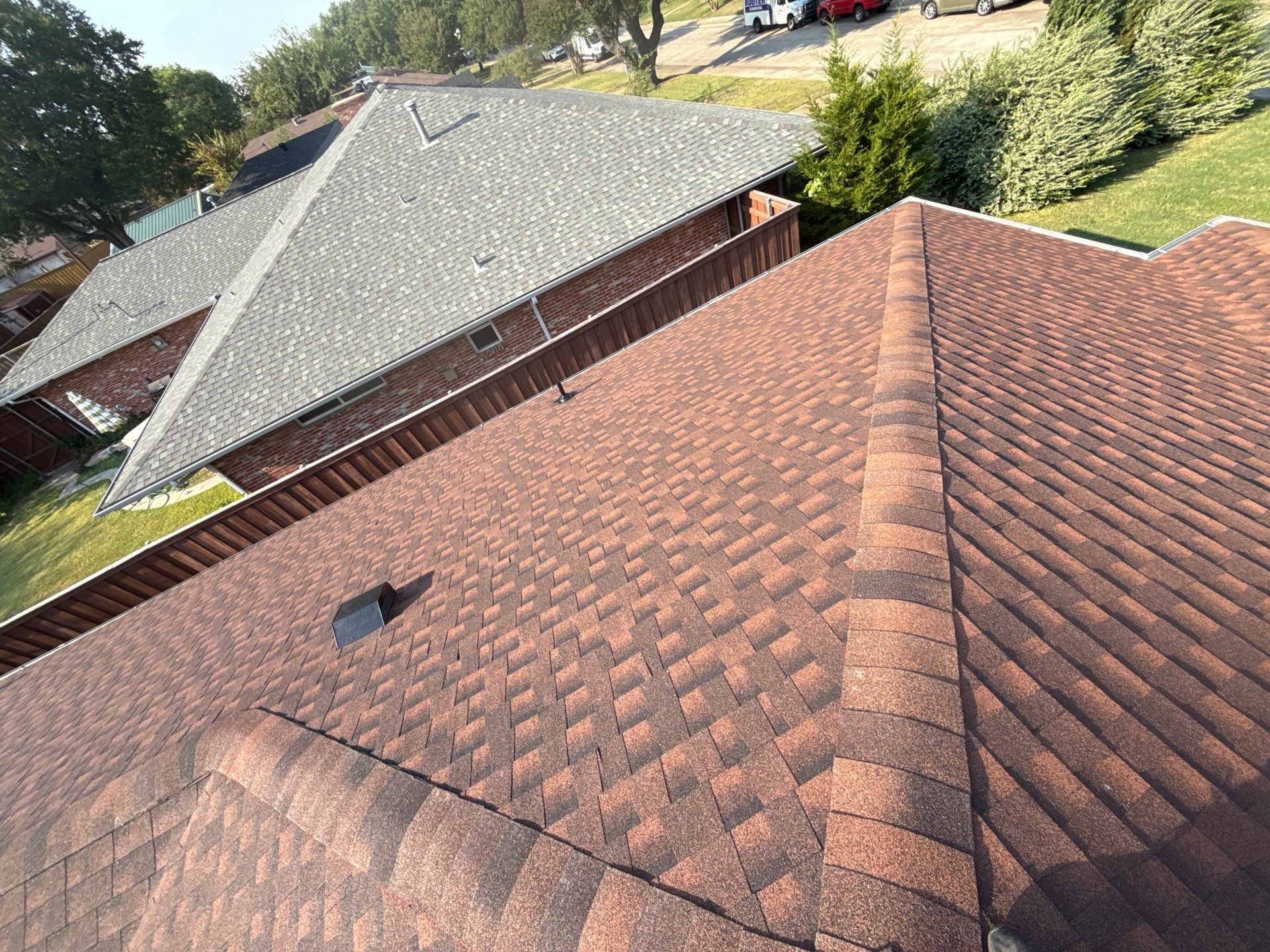 GAF Timberline HDZ - Hickory by Top Sun Roofing