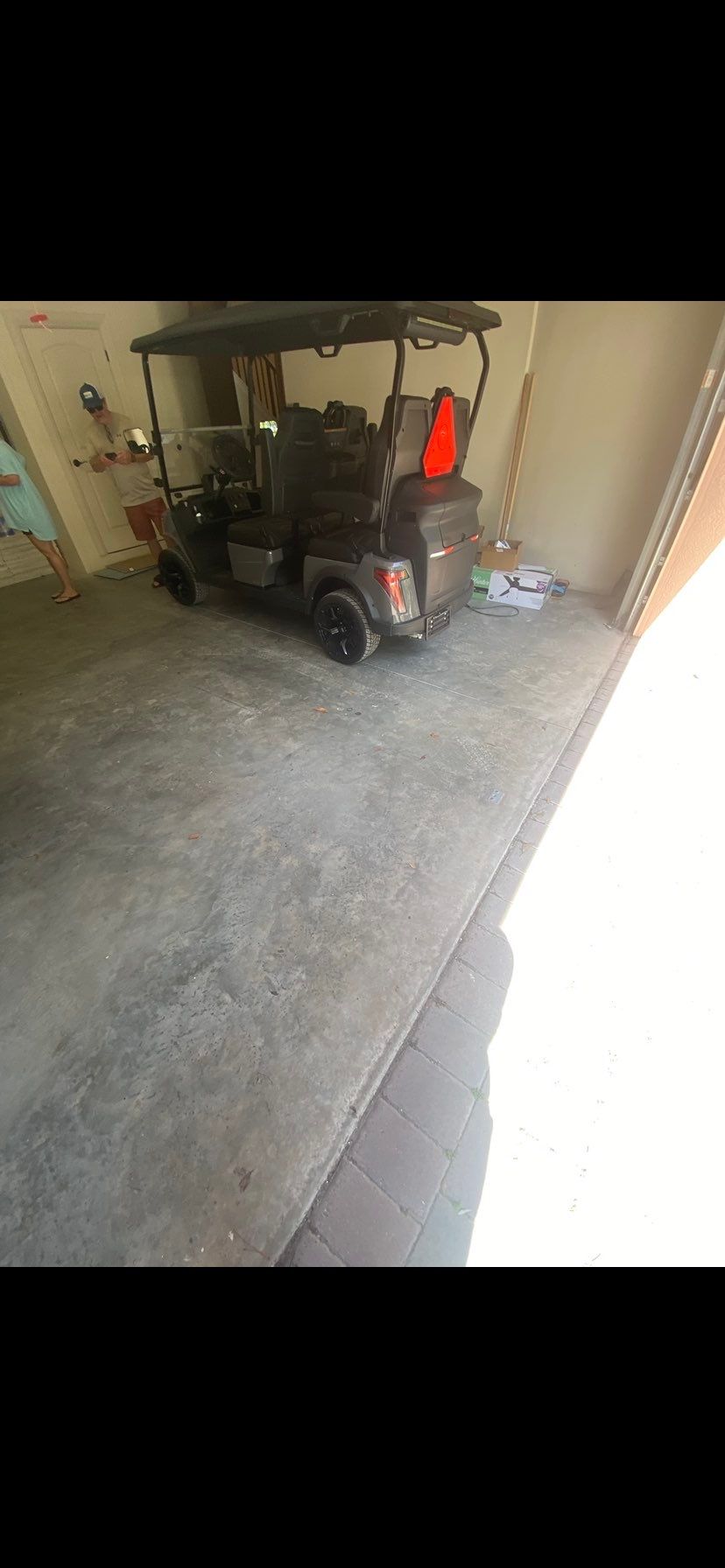 High-Gloss Black & White Metallic Marble Finish by Performance Floors & Coating