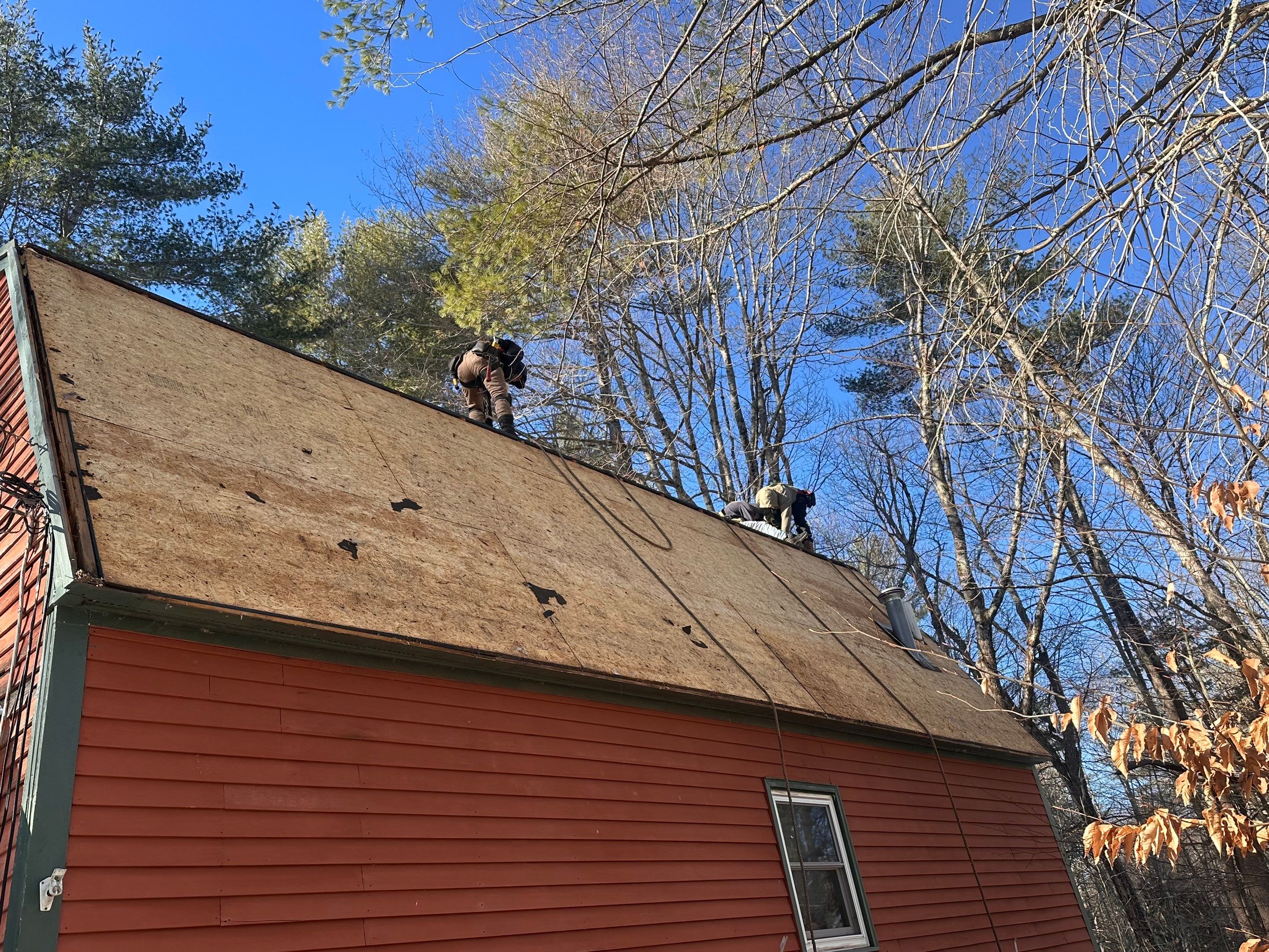 Strafford New Hampshire - IKO Roof Install by Tall pine roofing