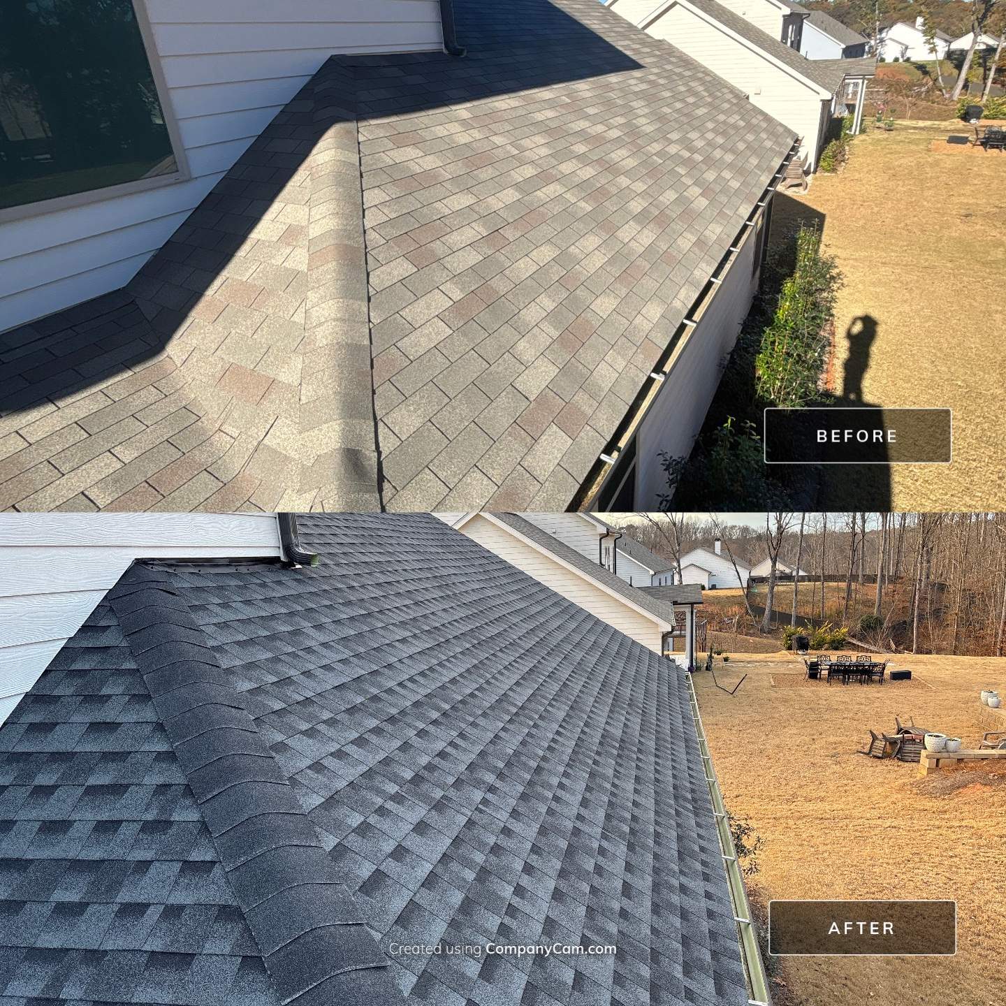 Wind damamge  by Deerfield Roofing LLC