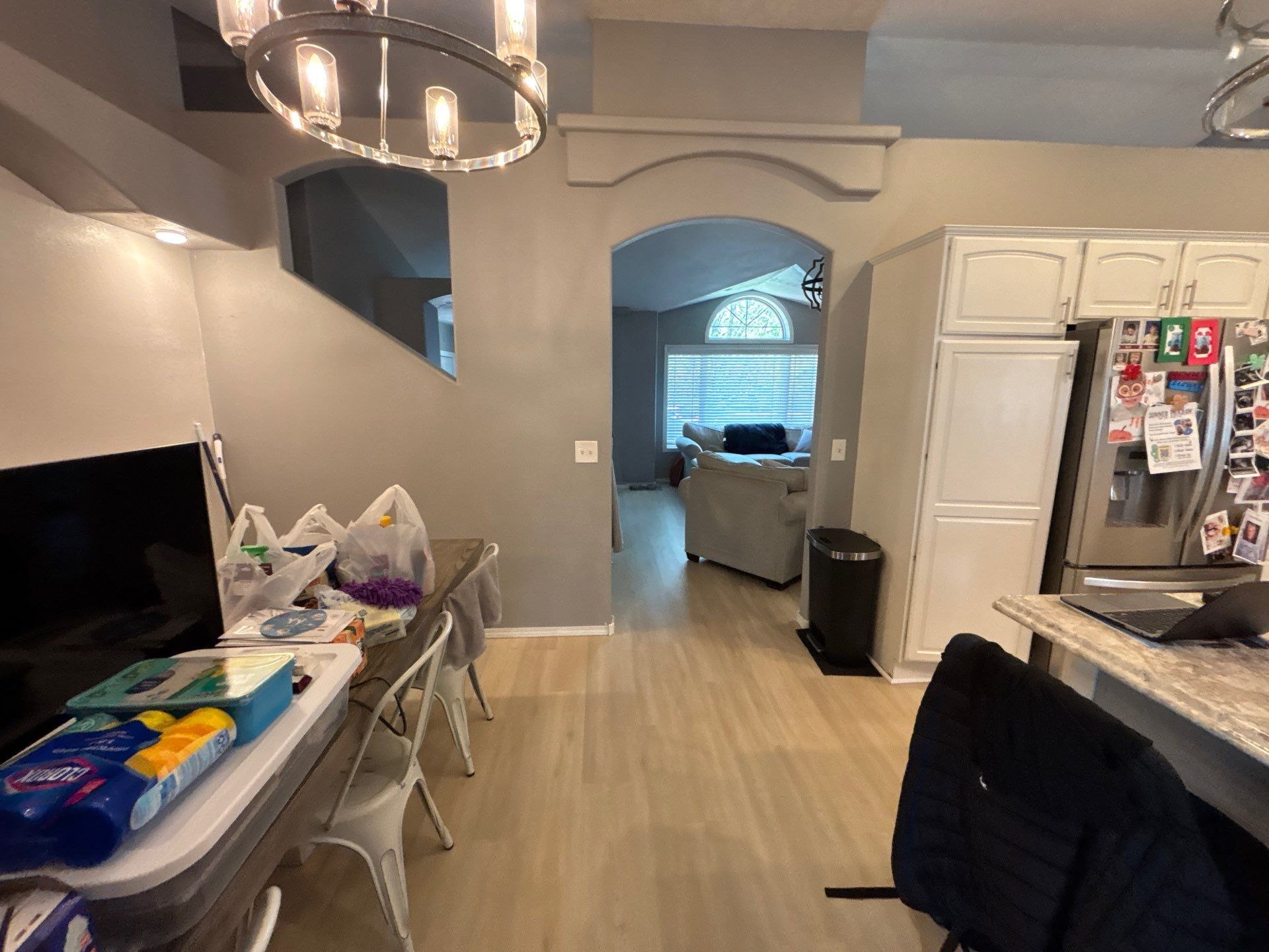 Sioux Falls Interior Painting and Luxury Vinyl Plank Flooring Installation by Select Painting, Coatings & Garage Cabinets