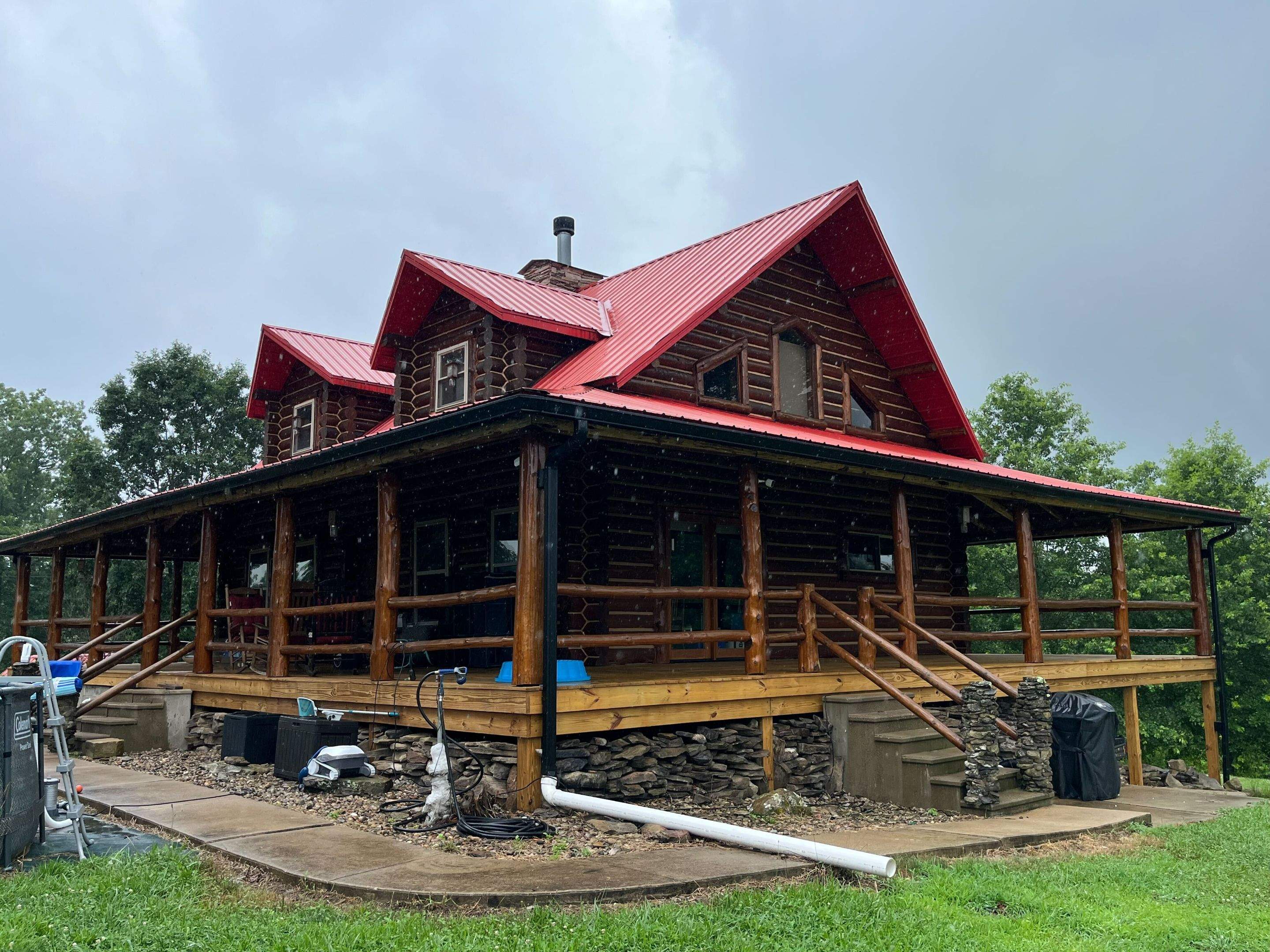 Mark and Cyndy H. by Log and Timber Worx