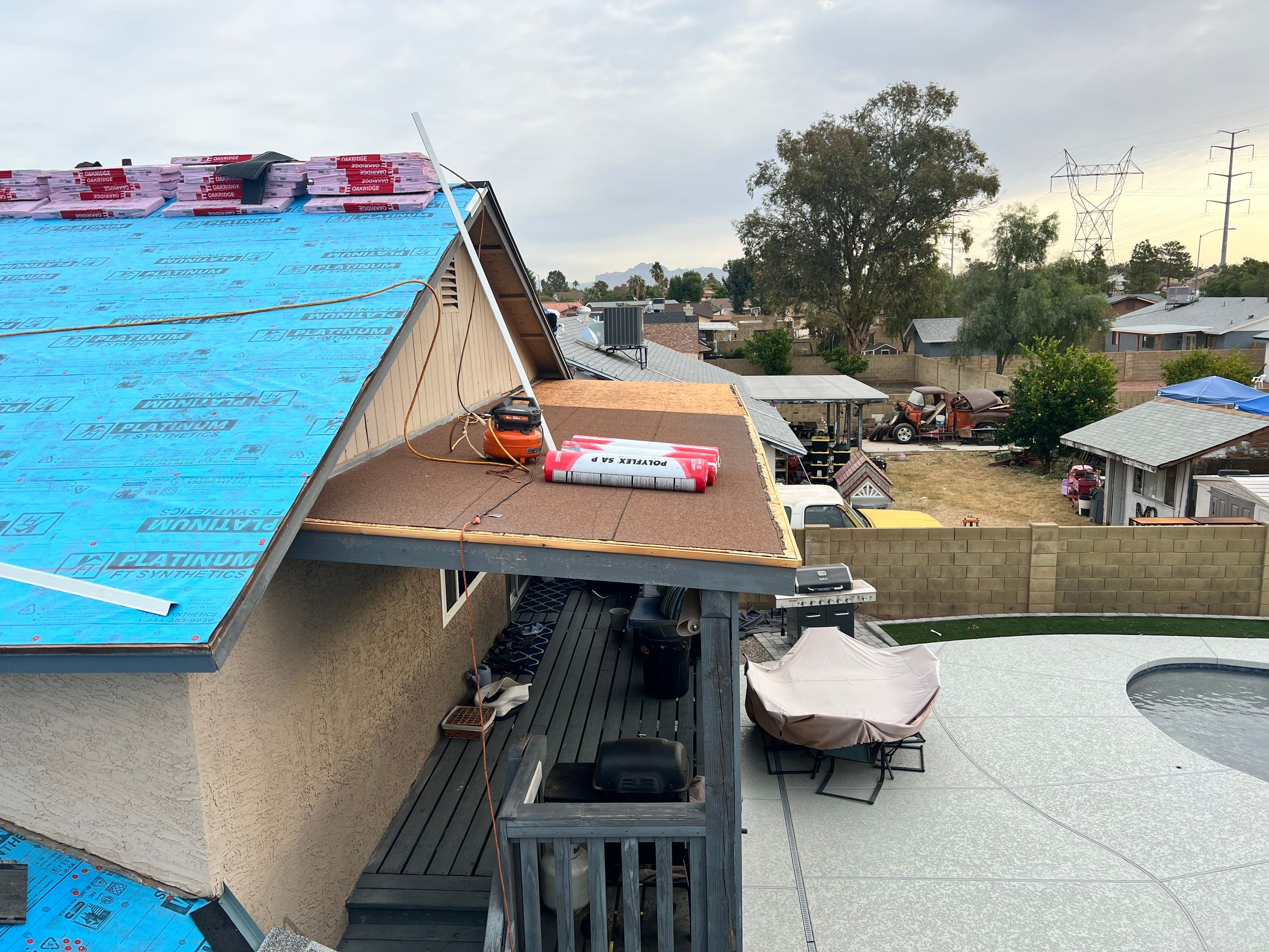 Anne's Full Re-Roof + Shed by All Storm Roofing & Construction