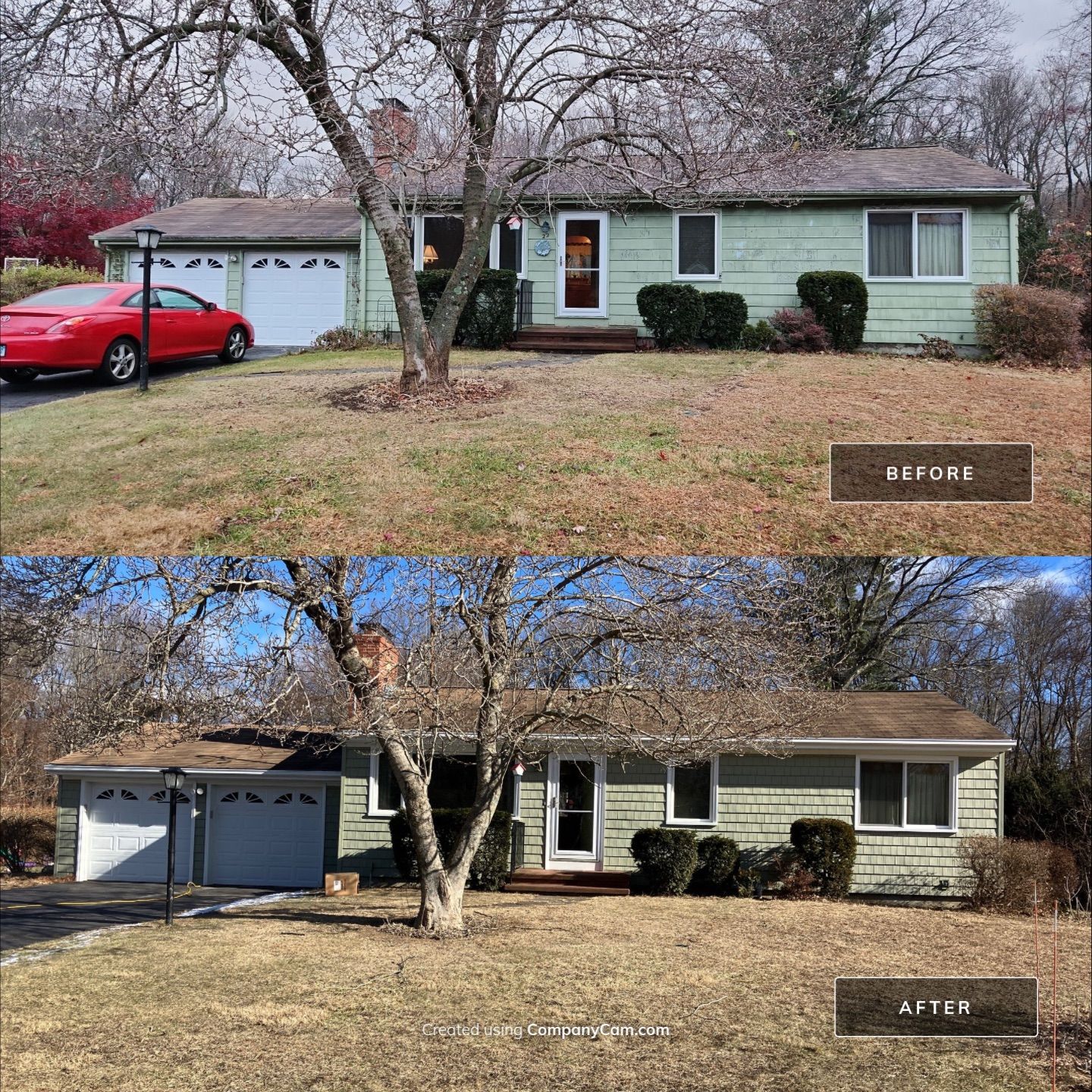 Refreshed Siding with Cert Cedar Impressions D/7 Straight Bottom Perfection, Cypress by DiGiorgi Roofing and Siding Inc