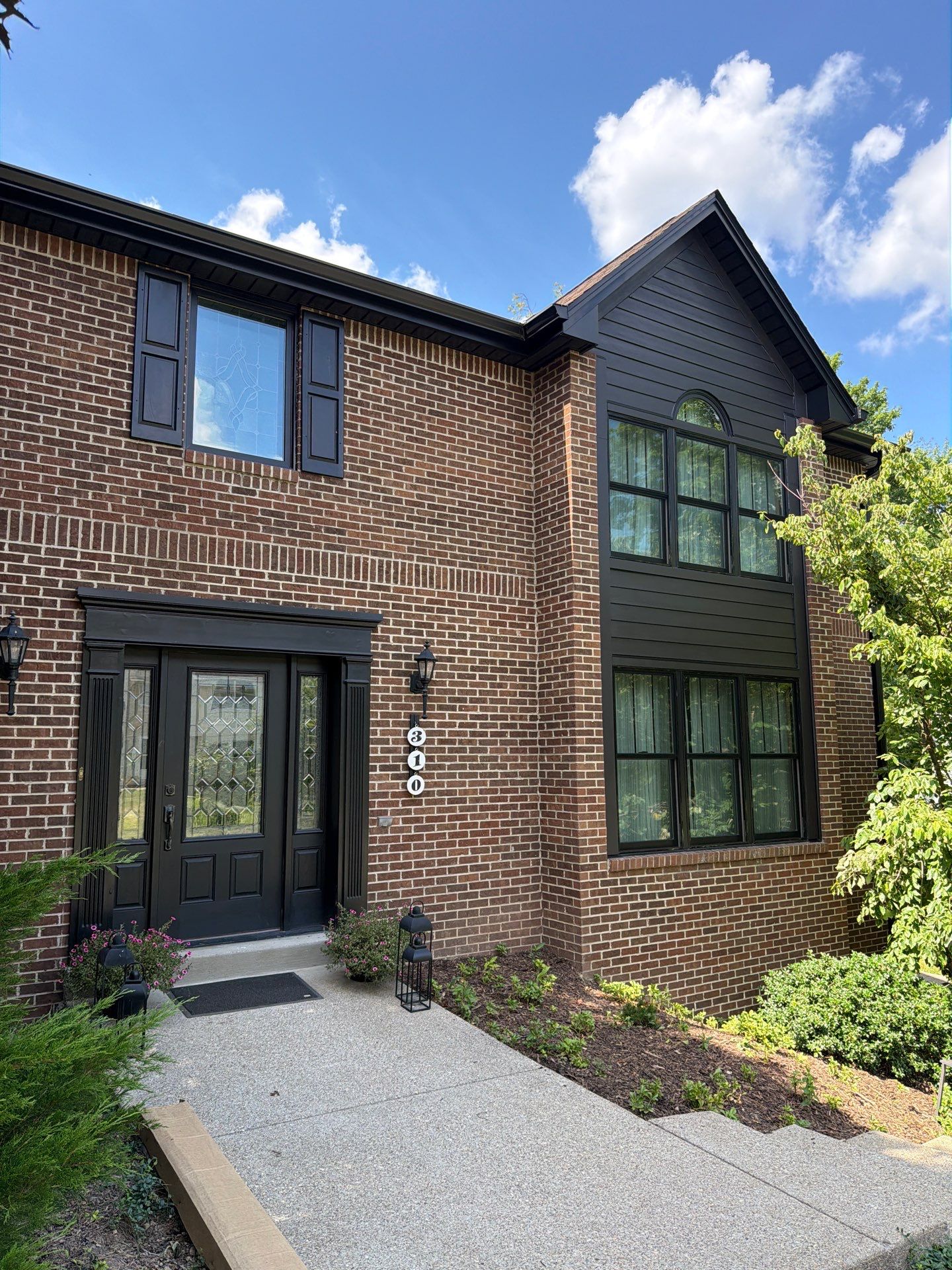 James Hardie Midnight Black Siding Renovation by Ideal Siding Pittsburgh