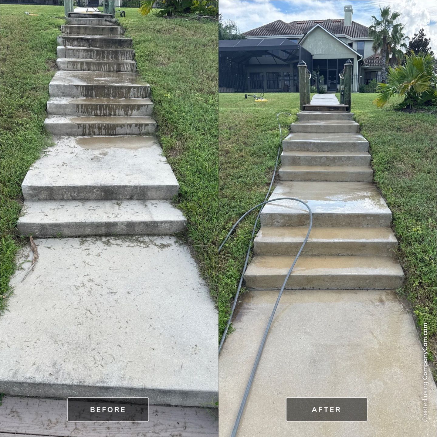 Roof Cleaning & Pool Deck Cleaning! Winding River, Bradenton, FL by Sunshine AquaWash