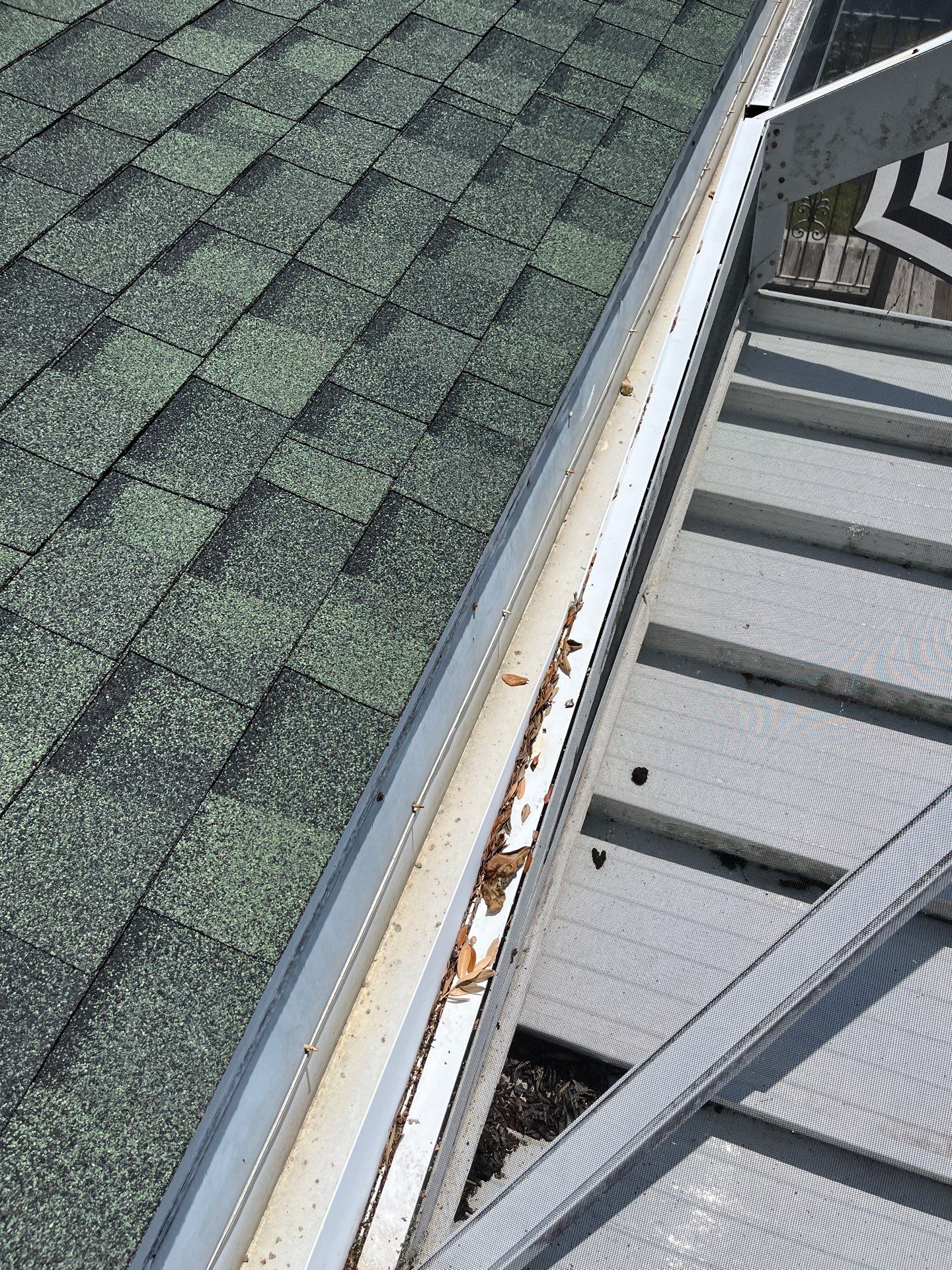 Replace gutter using Leaf Guard in Cape Coral FL by Gutter Professors