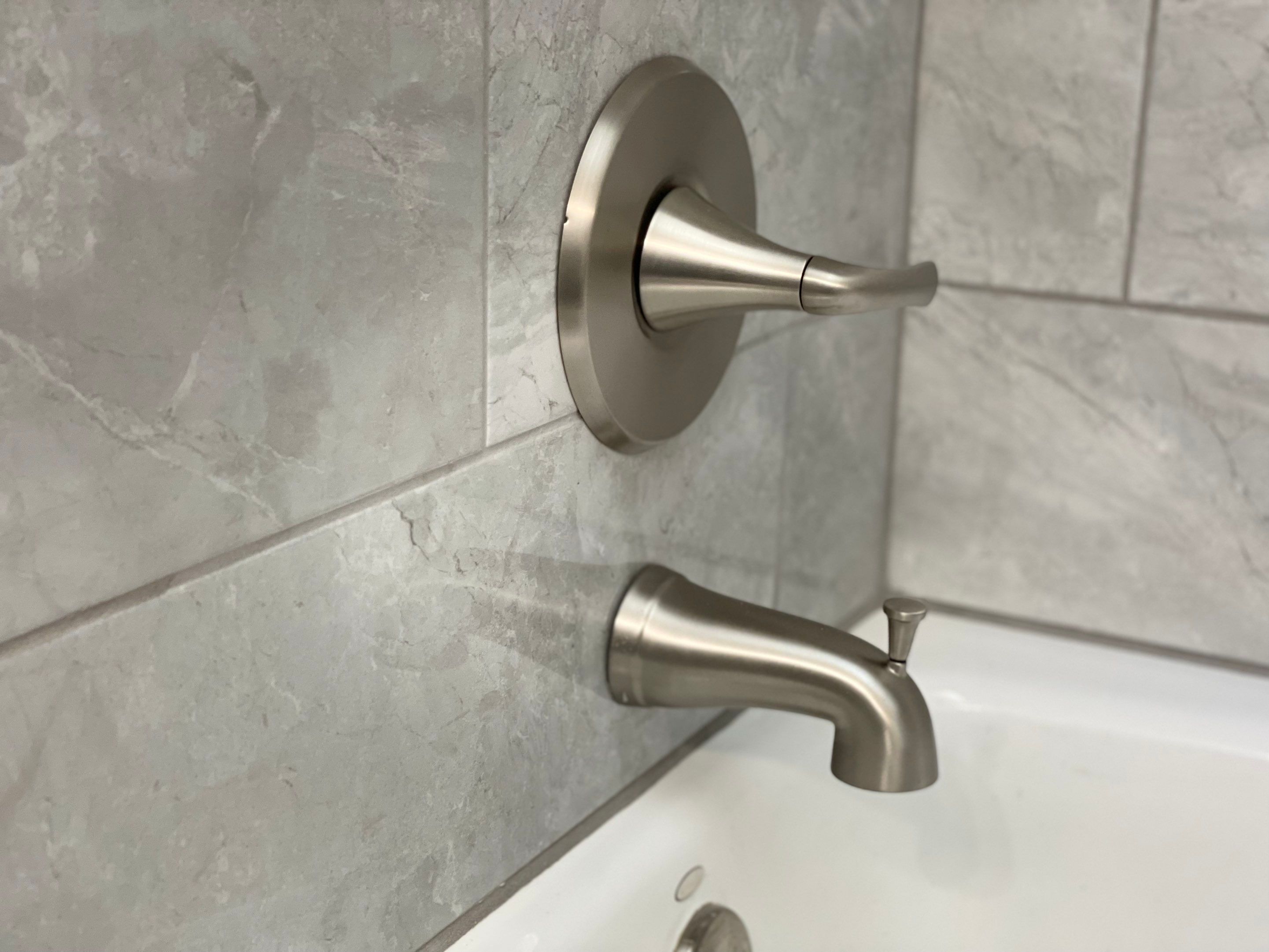 Bathroom Remodel using Tile by Home Concepts Construction