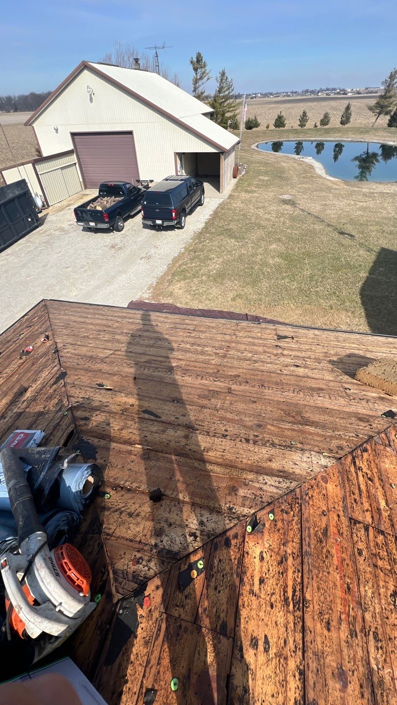 Residential Roofing Installation using GAF Timberline HDZ Charcoal by Nitro Roofing and Construction