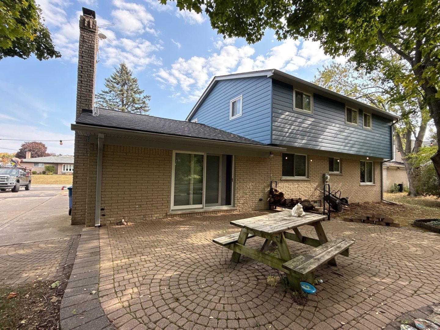 Siding Replacement using Ascend Laguna Blue by 180 Contractors