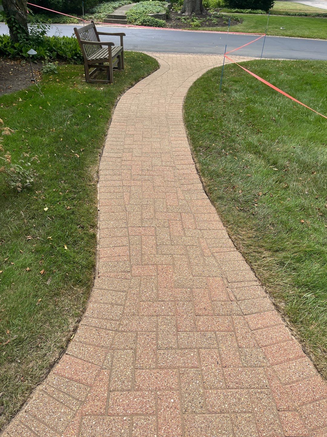 Brick paver clean, sand and seal. using Surebond SB-1300 by Northern Power Washing LLC.