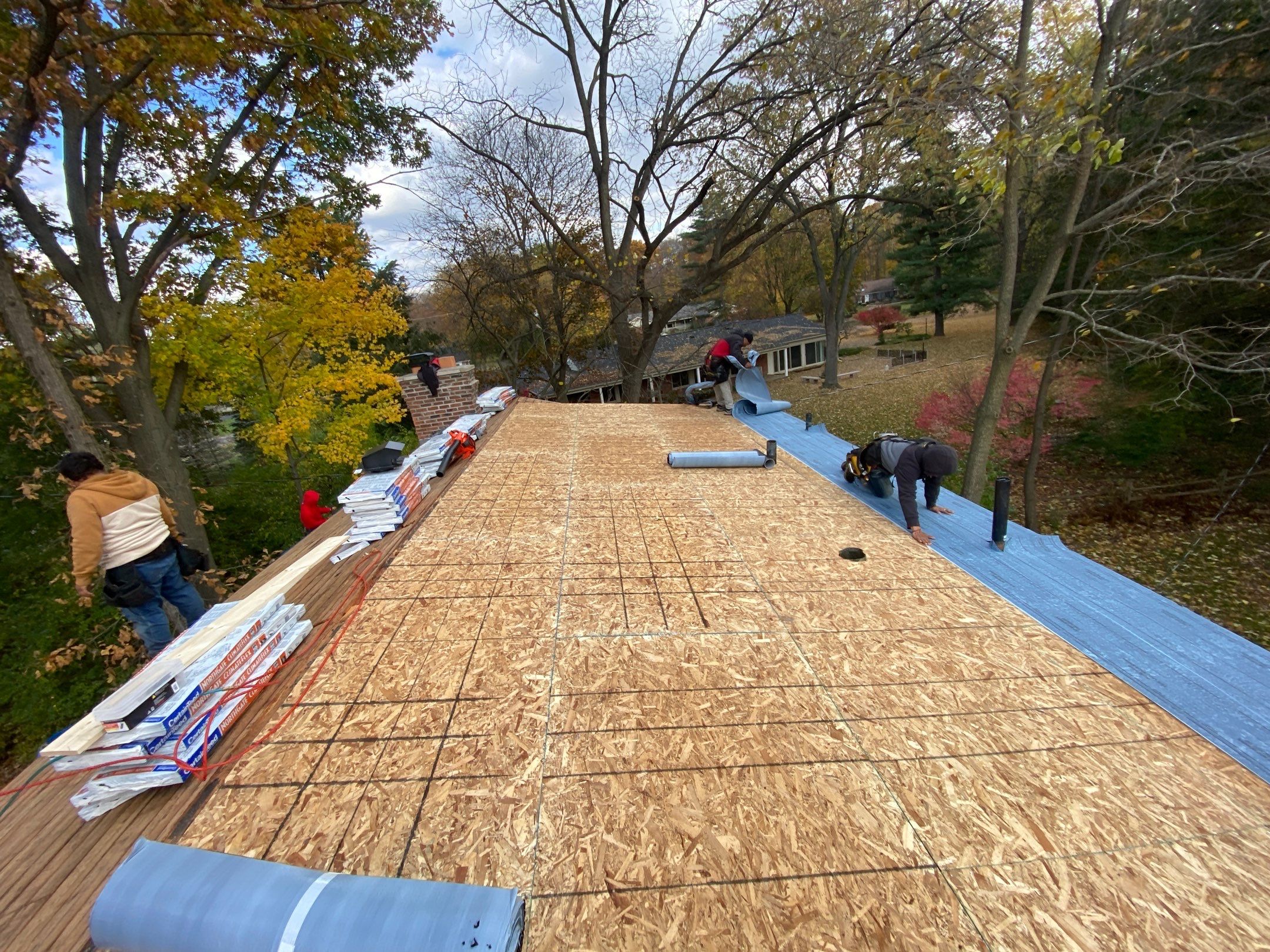 Roof Replacement using CertainTeed Landmark by 180 Contractors