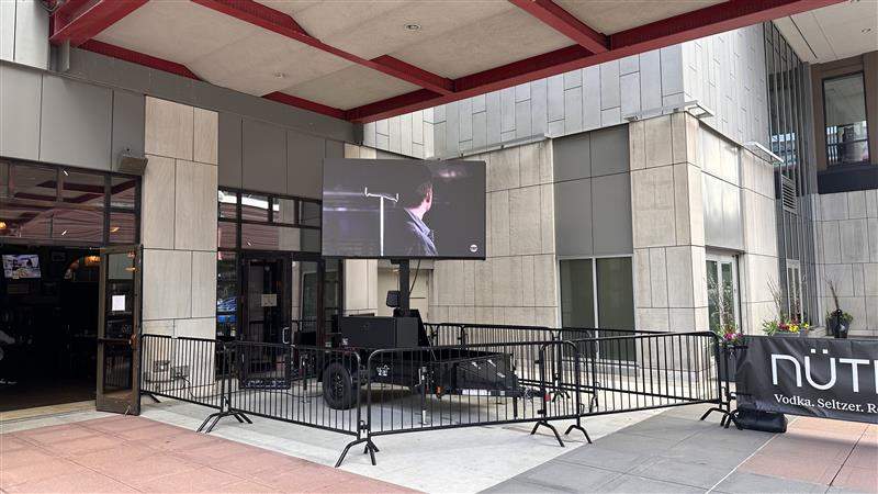 Outdoor Videowall Setup by AVSi