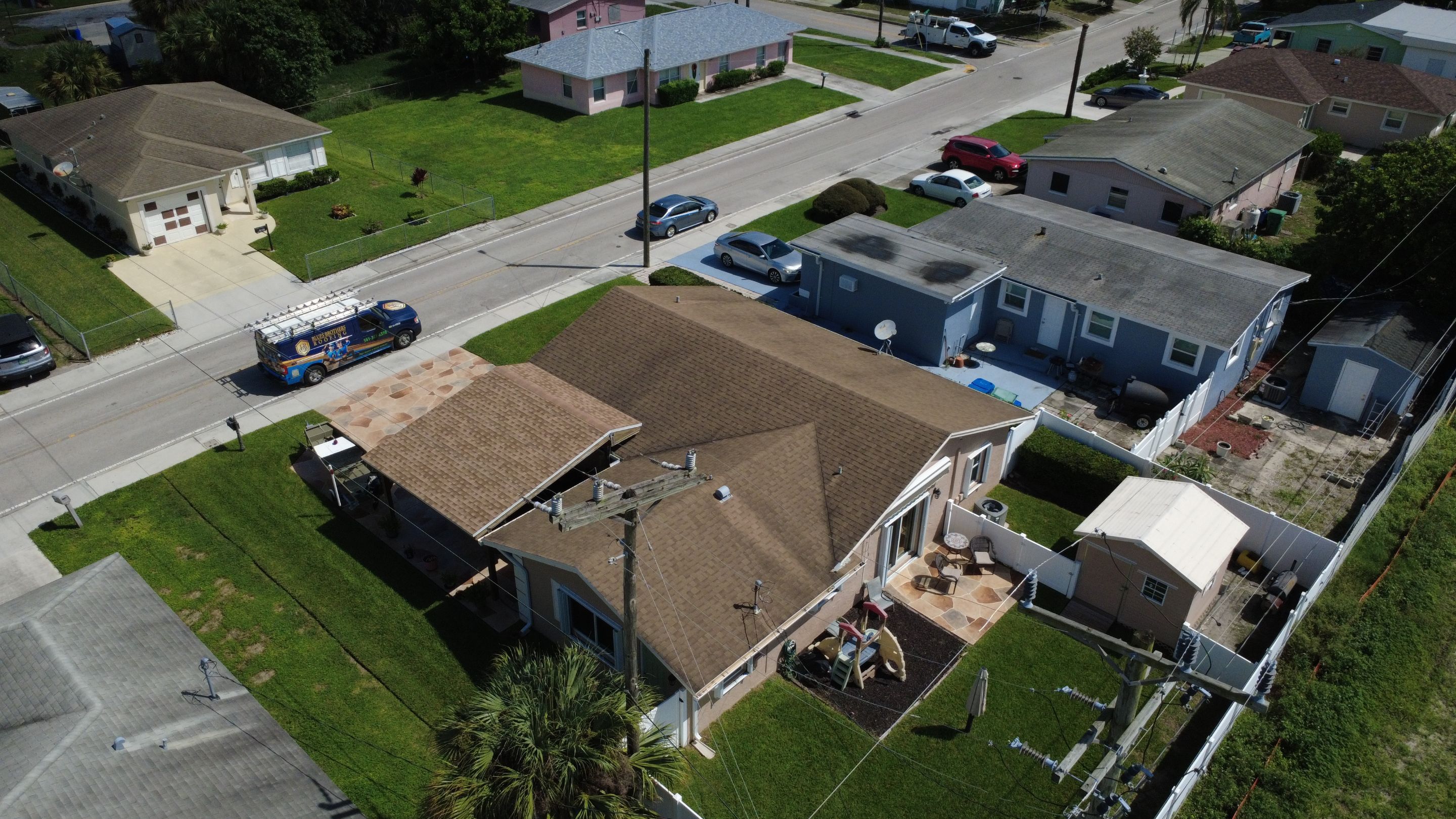Residential Roofing Installation using GAF by BLUES BROTHERS ROOFING
