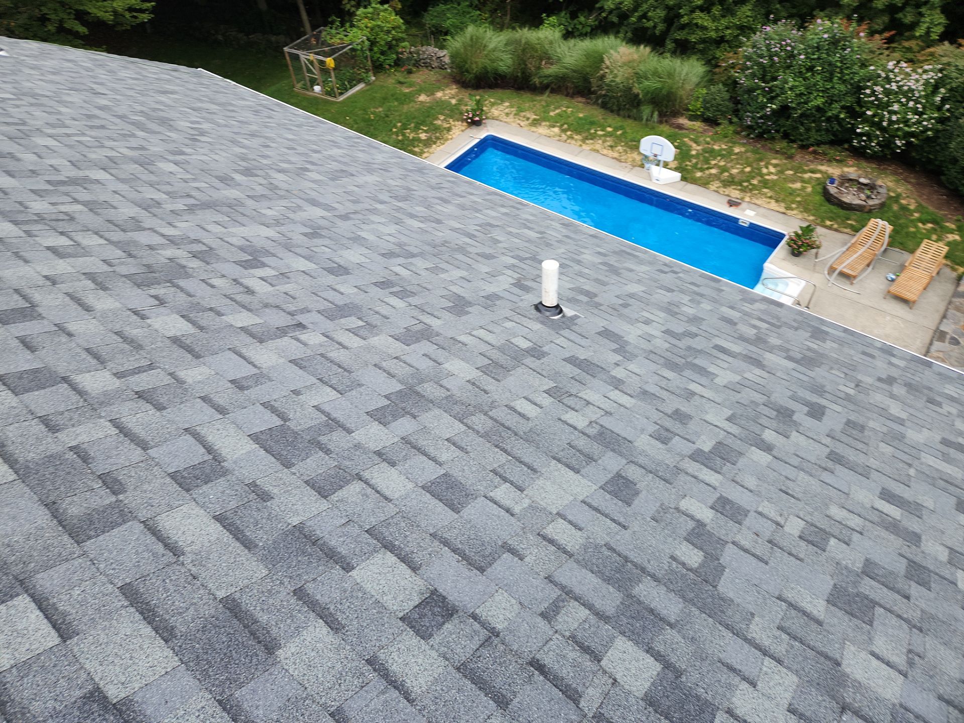 Residential Roofing Installation using Owens Corning TruDefinition Duration - Estate Gray by A Plus Exterior