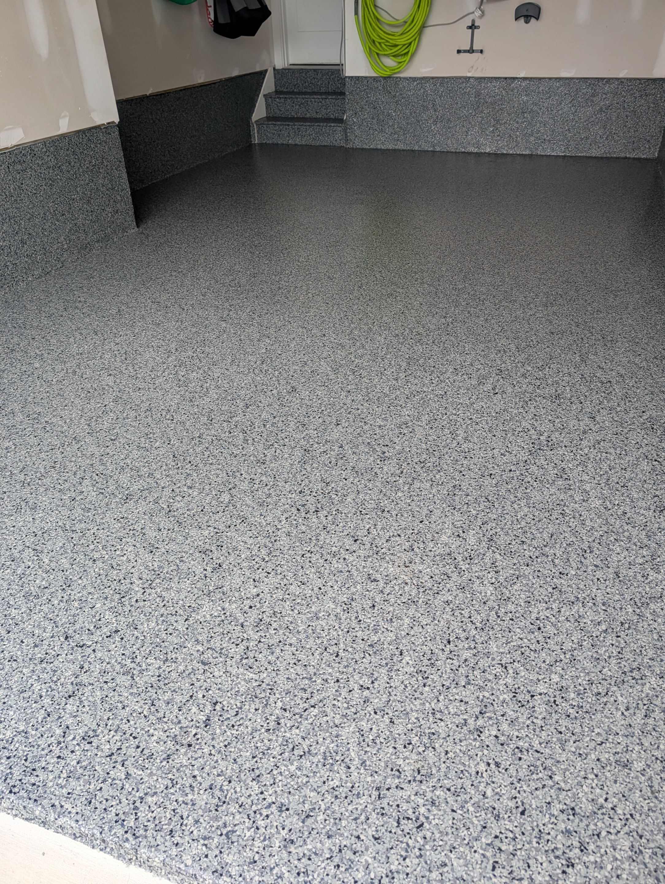 Garage Floor Coating using Nightfall by My Garage Floor Guys