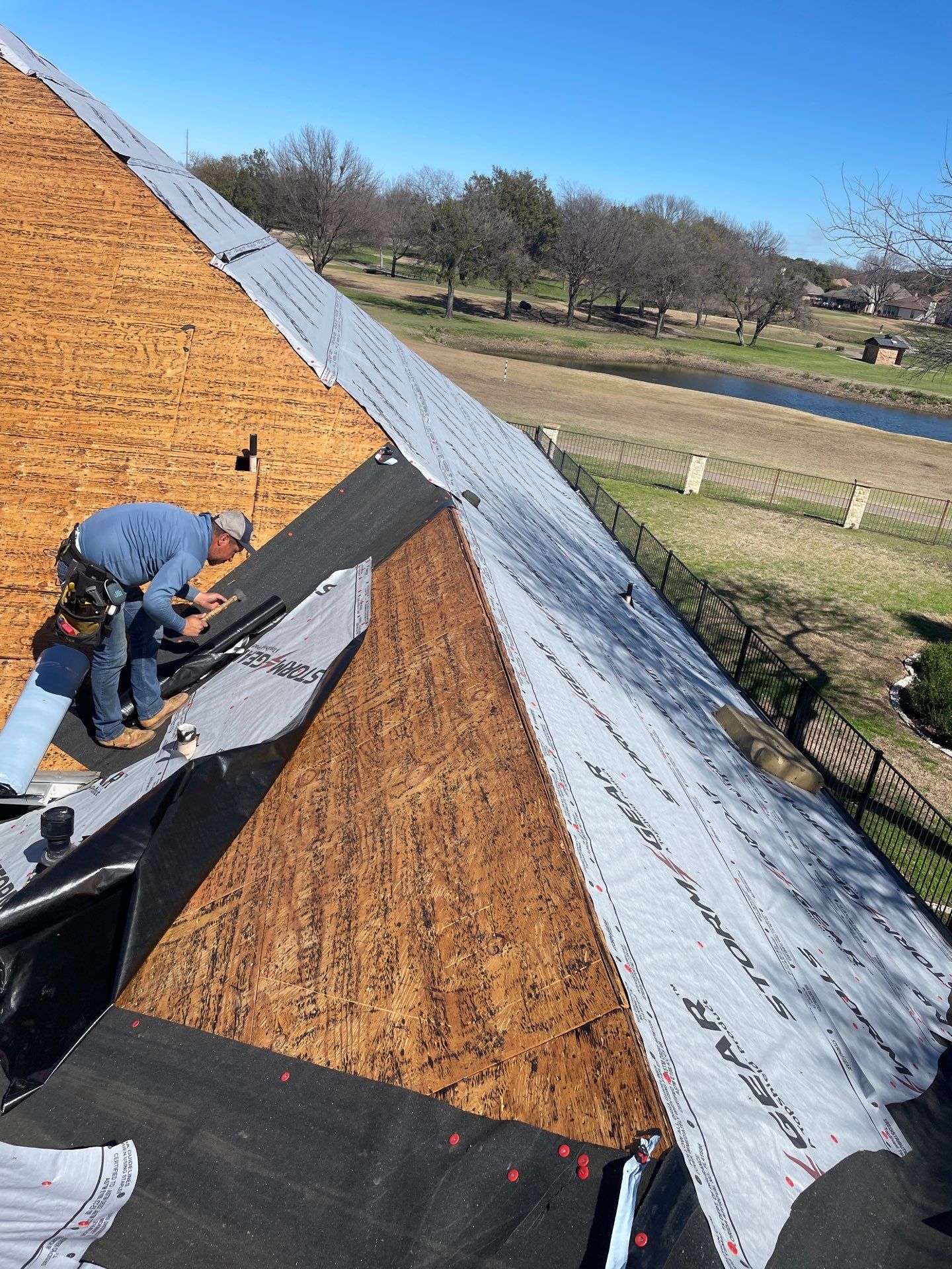 Project in Garland by Rhino Roofing and General Contracting, LLC
