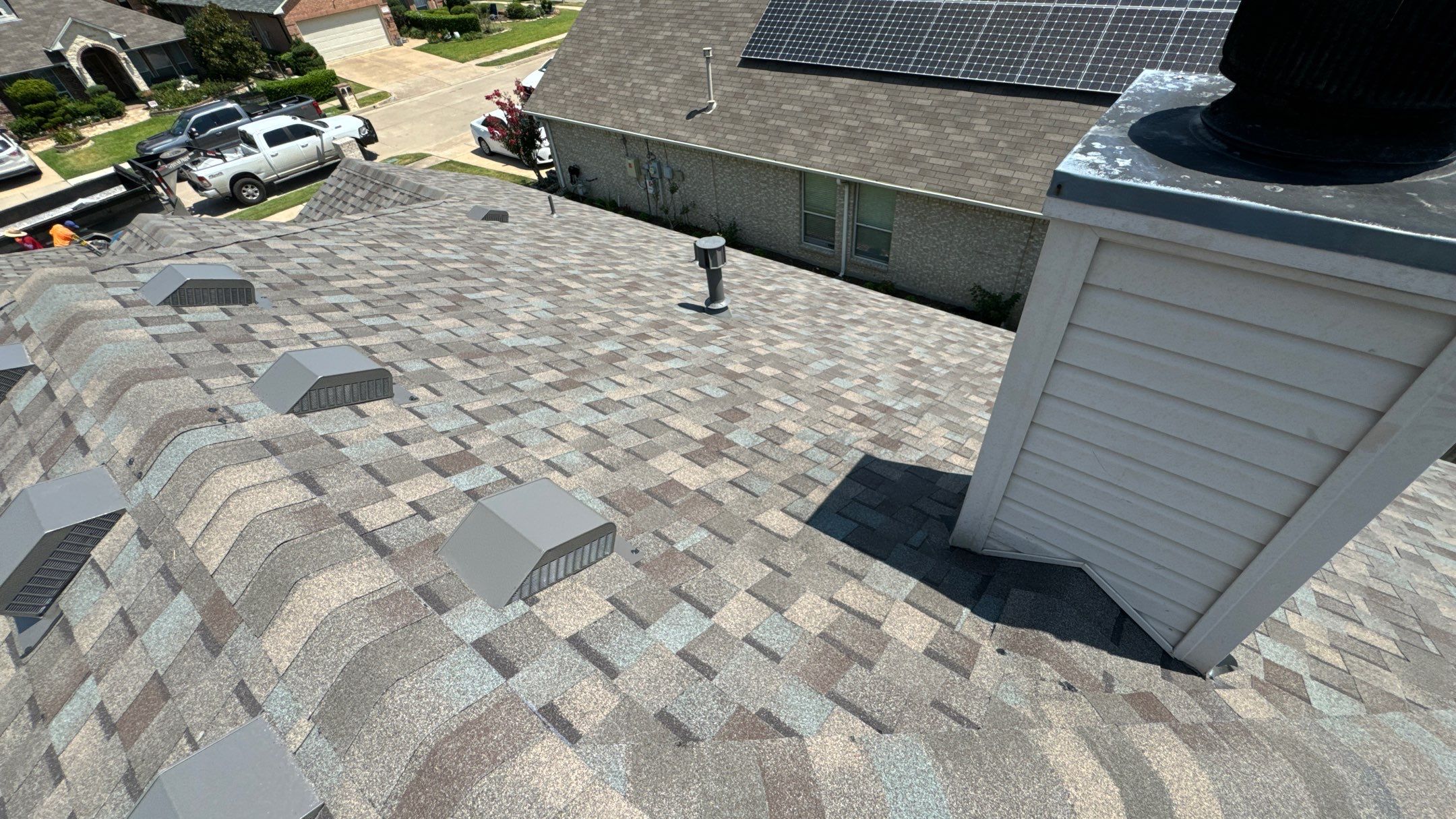 Residential Roofing Repair using ATLAS Pinnacle Pristine Shingles by Harvey Roofing & Construction