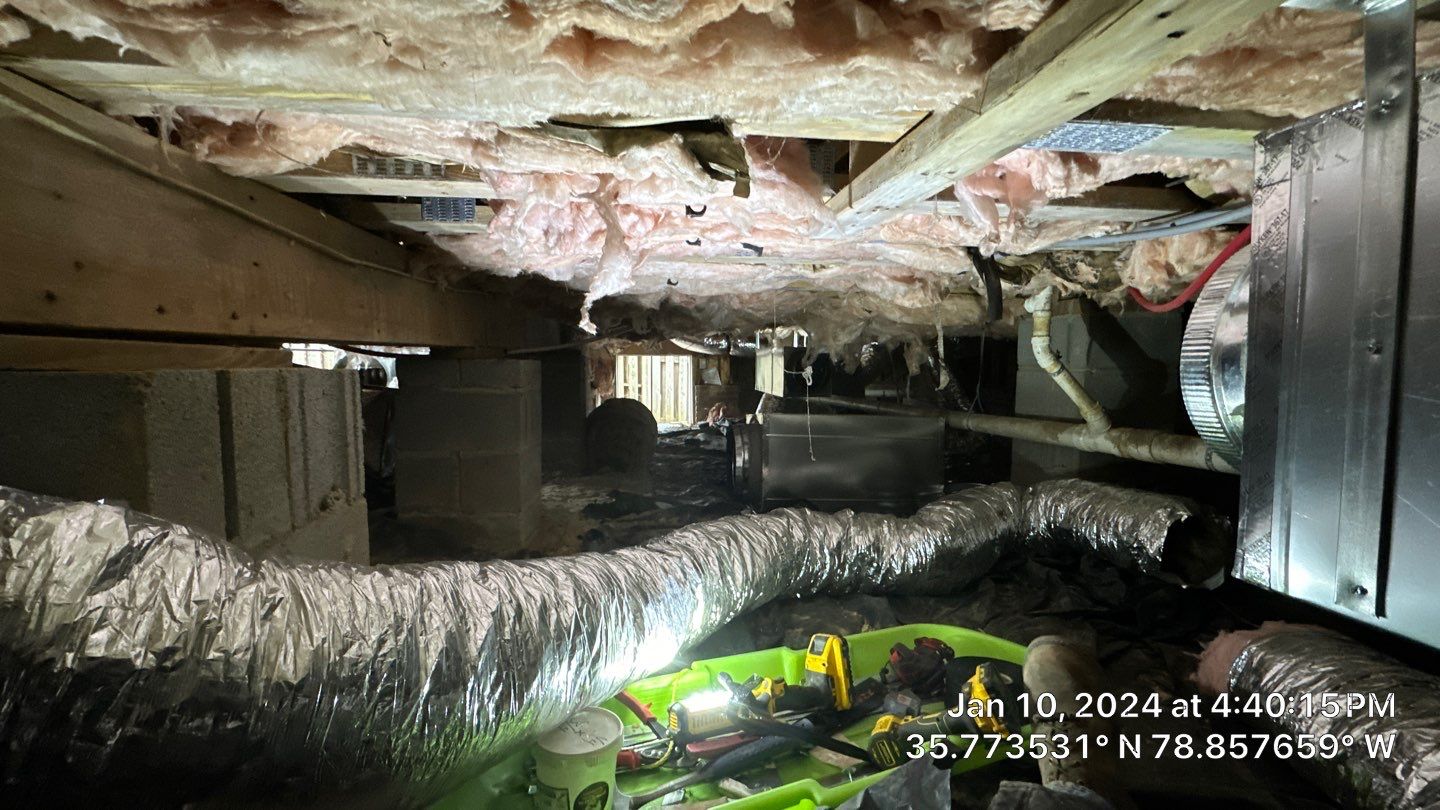 Trane Package Unit Installation by Nick's Mechanical LLC.