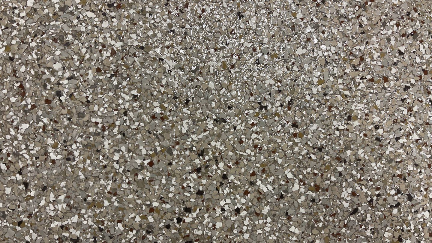 Park Restroom Floors using Pebble Beach by Your1DayFloor.com