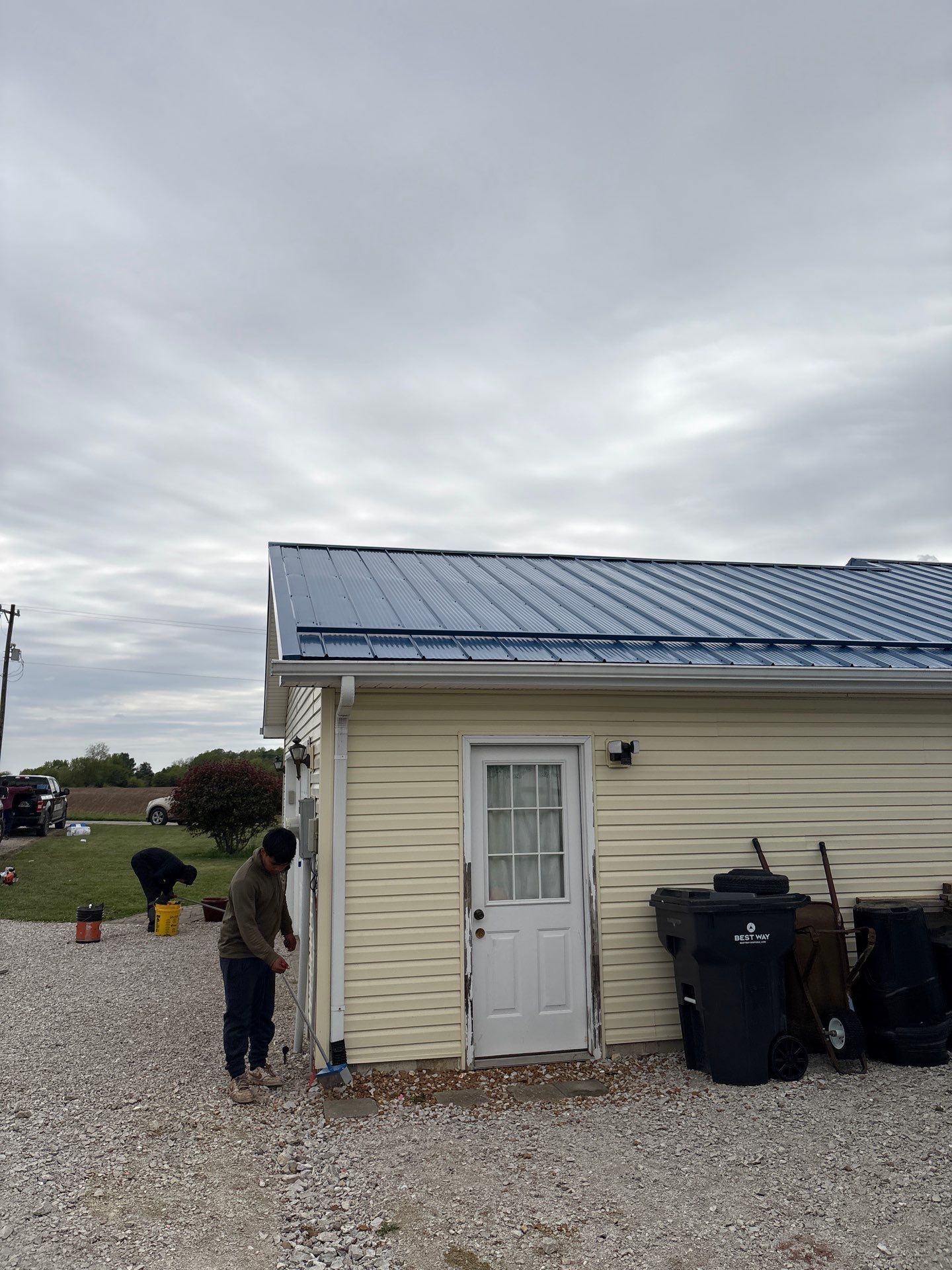 M Panel Metal Roofing - Gallery Blue by Hoel Roofing & Remodeling