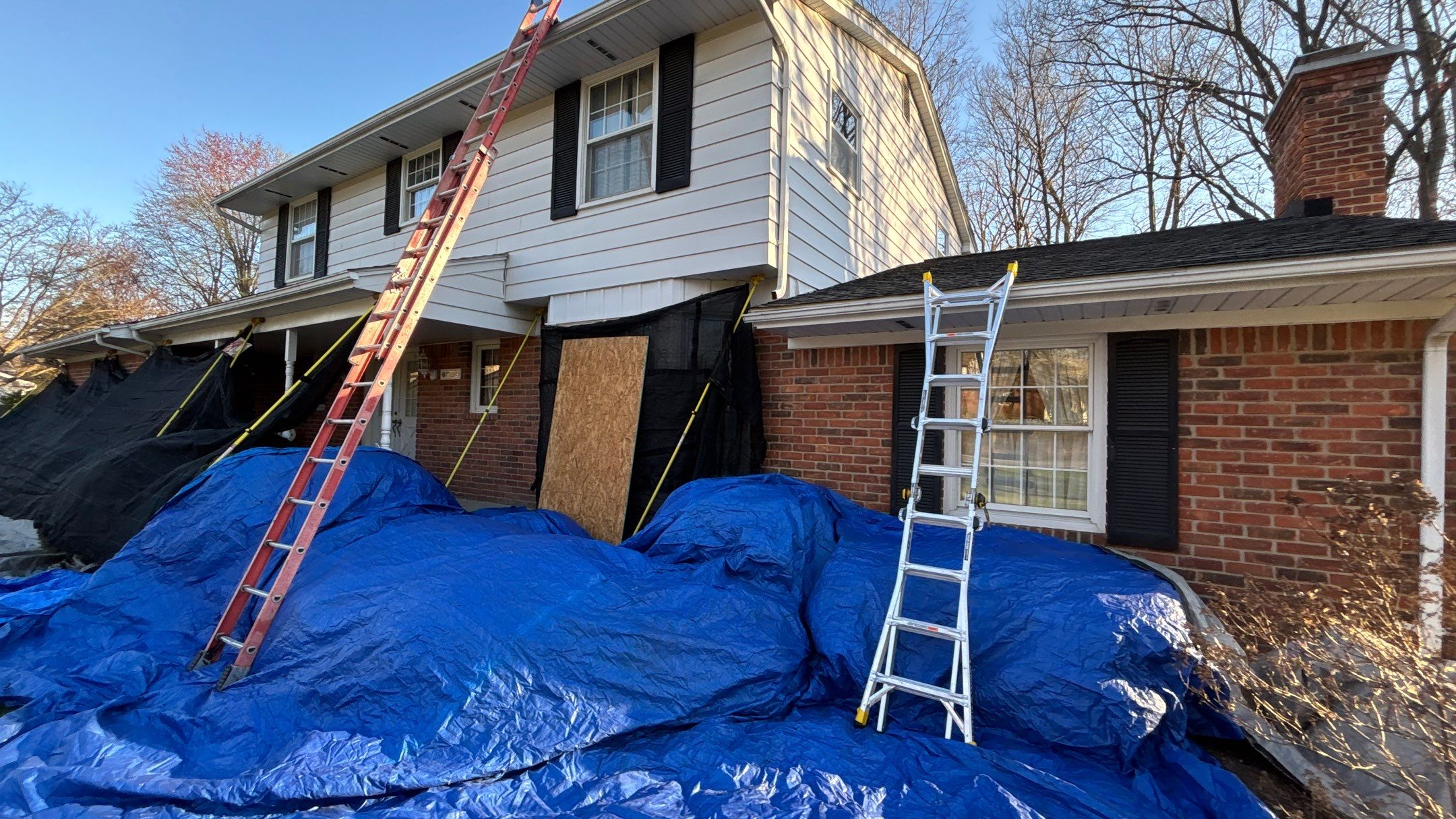 Roof Replacement using Owens Corning Onyx Black by 180 Contractors