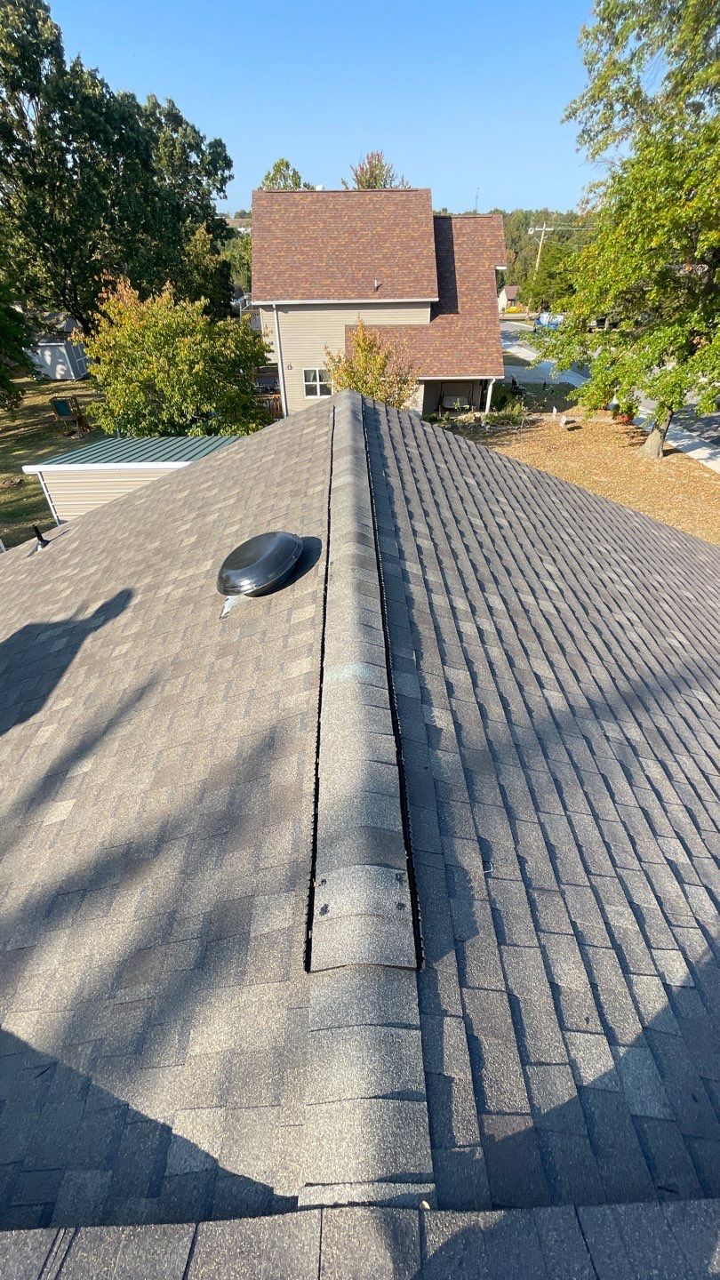 Residential Roofing + Gutter & Downspouts Install  by Titan Commercial & Residential Roofing 