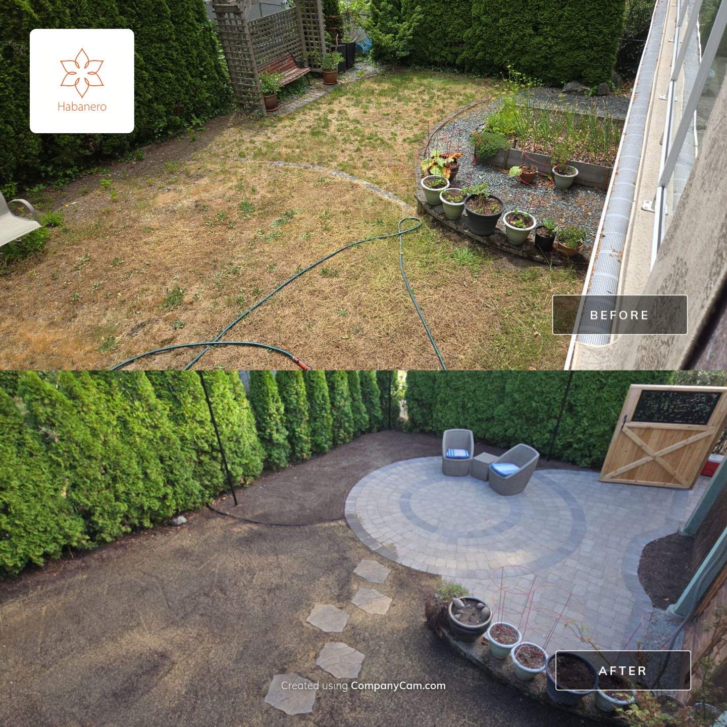 Complete Landscape Transformation - Esquimalt, BC by Habanero Garden and Exterior Care