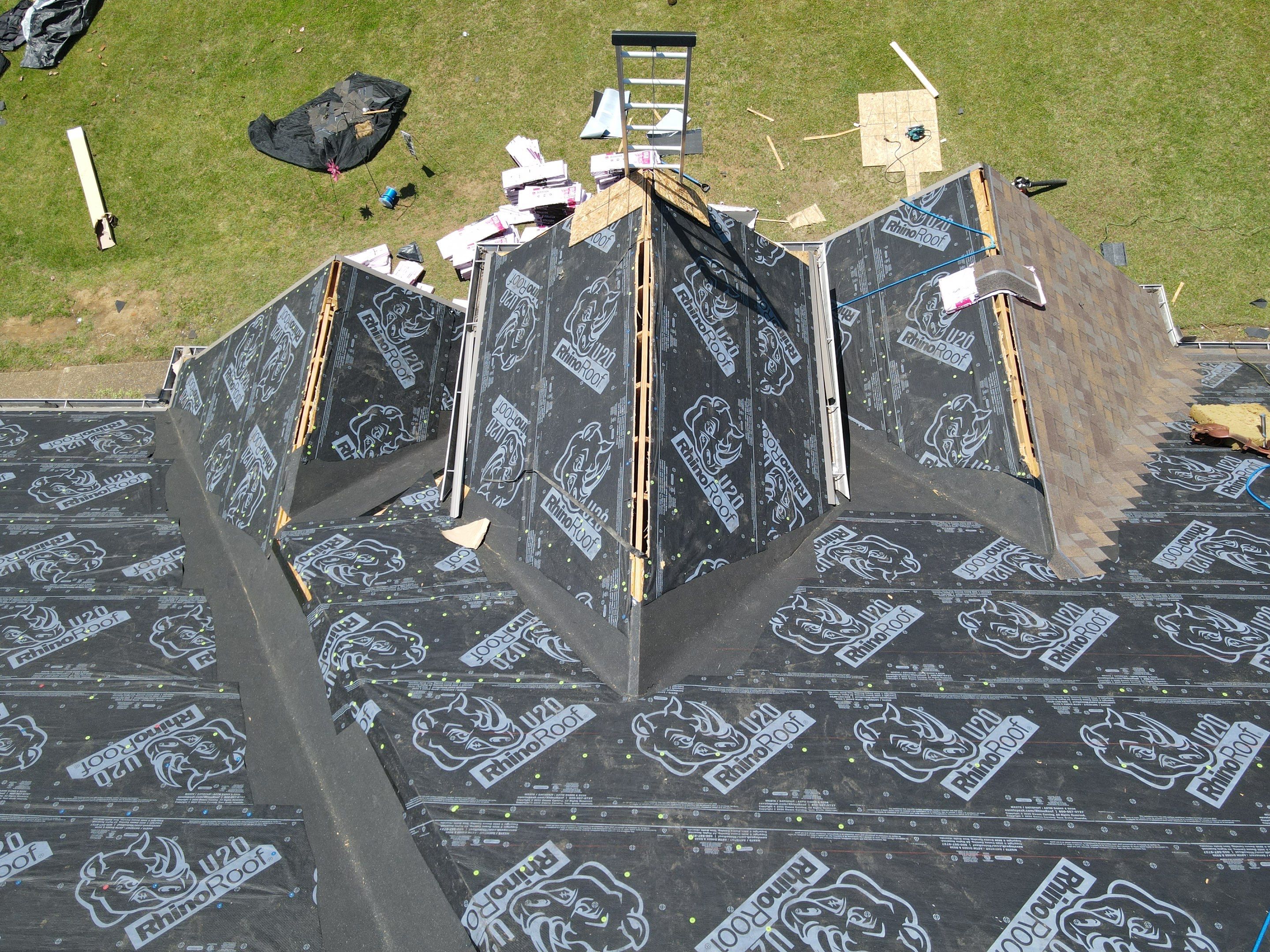 Residential Roofing Installation using Owens Corning Duration Shingles Roofing System by Undersun Roofing 