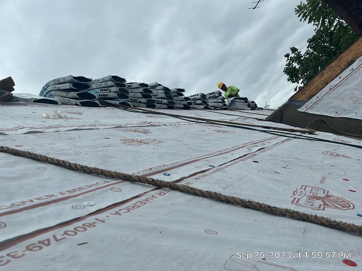 Residential Roofing Installation using Performance Shingles by Mr. Roofer
