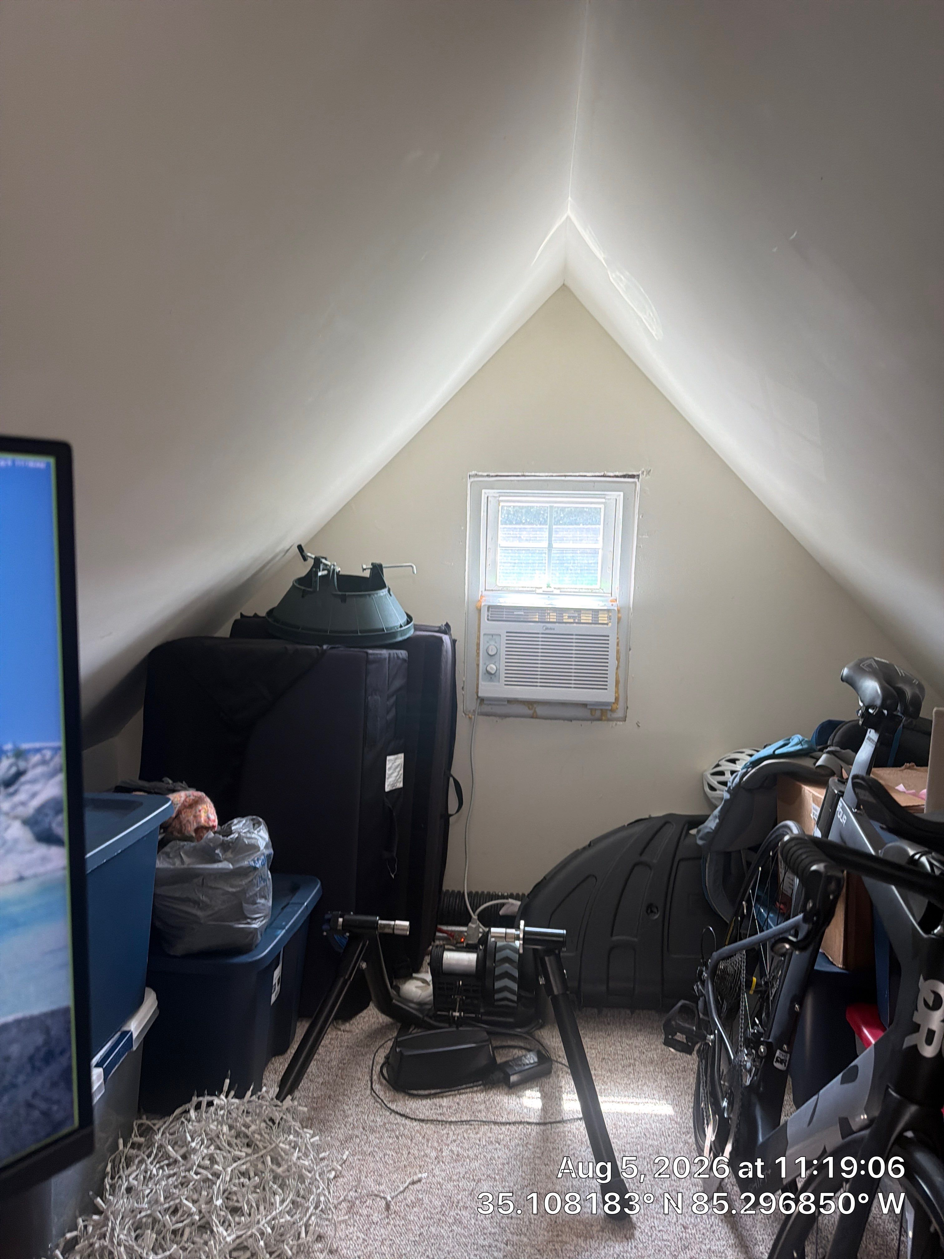 Attic Knee Wall Insulation and Access Door Sealing in Chattanooga by CompanyCam Sales Demo