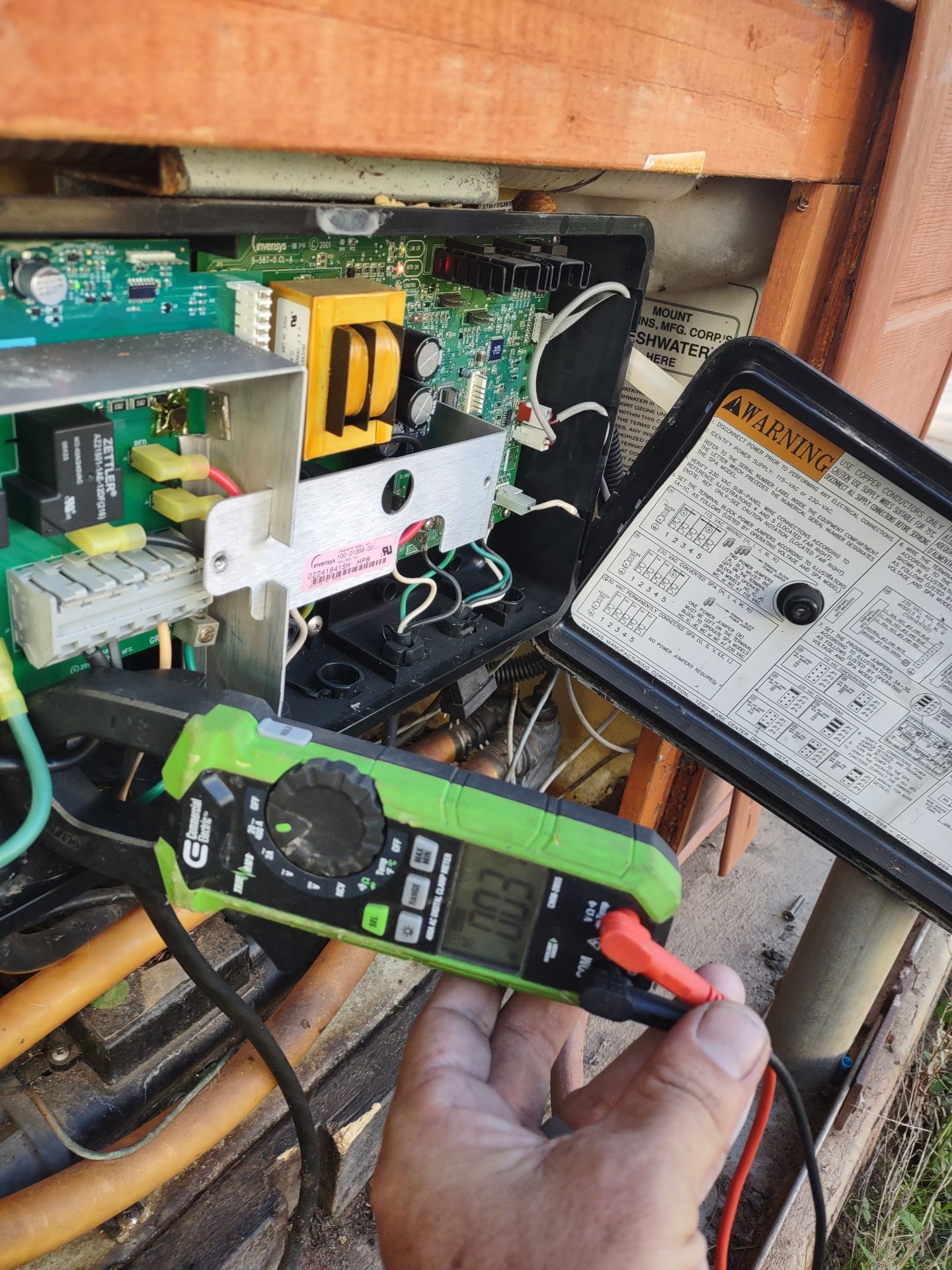 Project in El Cajon by Action Spa Repair LLC