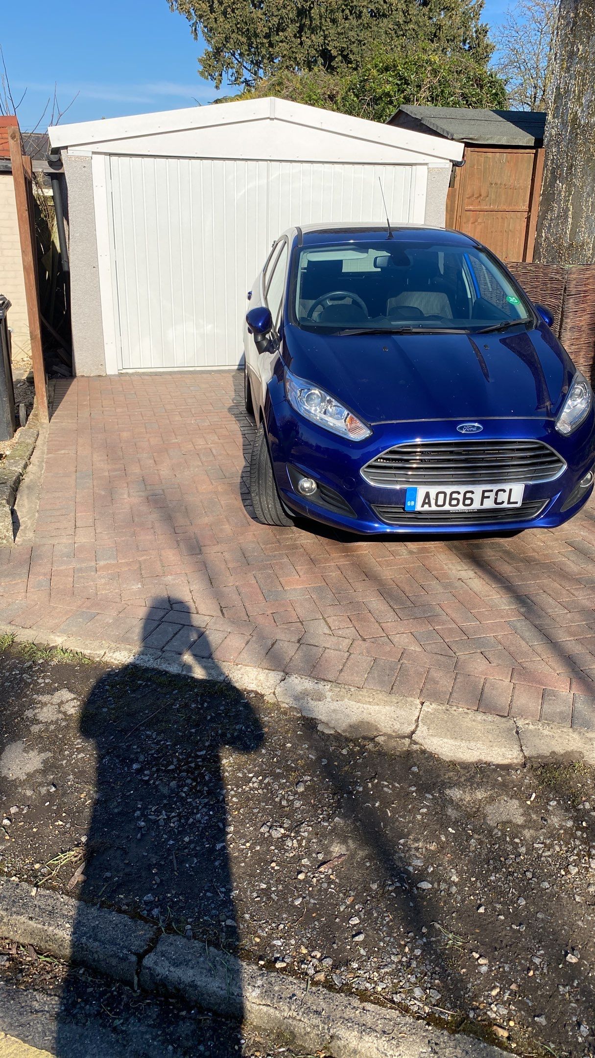 Driveway And Patio Clean using honda 21 ltr/min by Ges Exterior Cleaning ltd