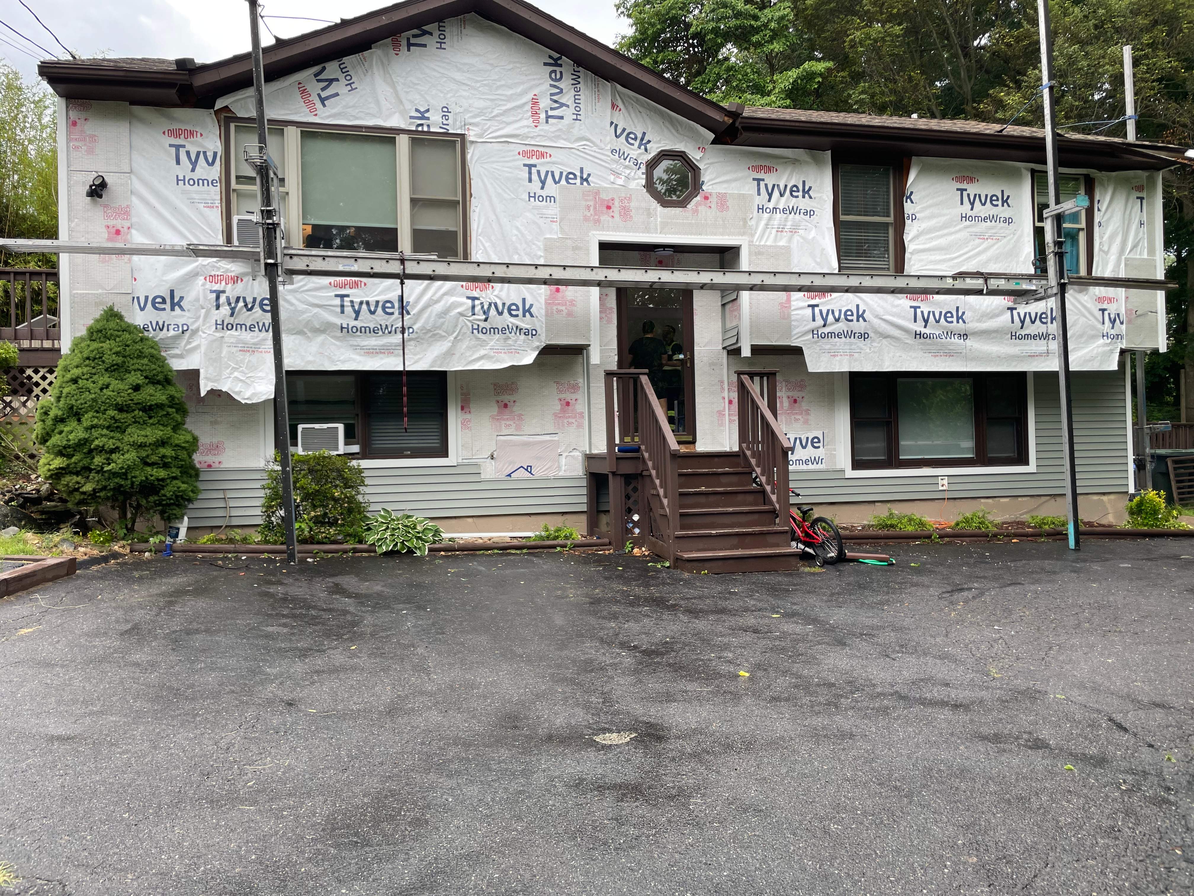 Siding Installation using Certainteed Monogram Seagrass by A Plus Exterior