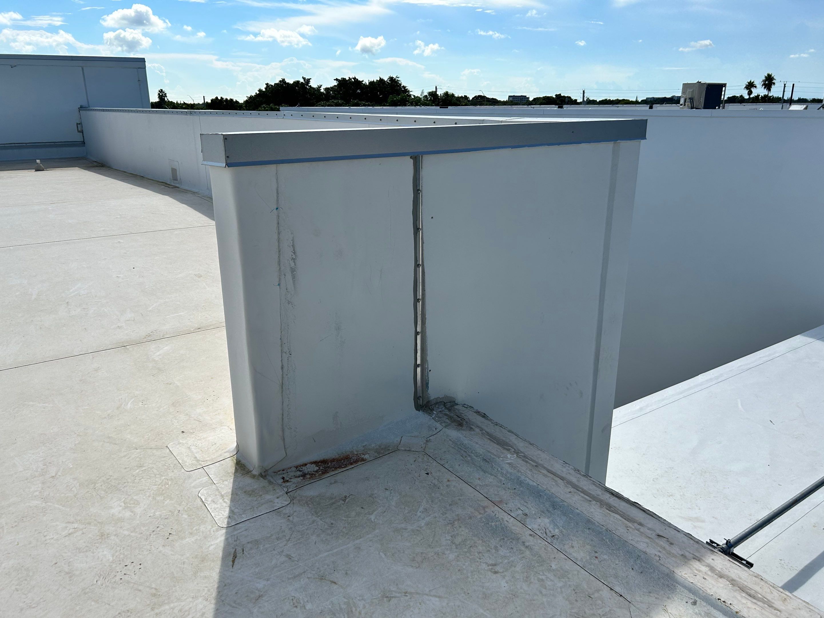 TPO Flat Roof Installation at Dade Quail Roost in Miami by AJF ROOFING INC