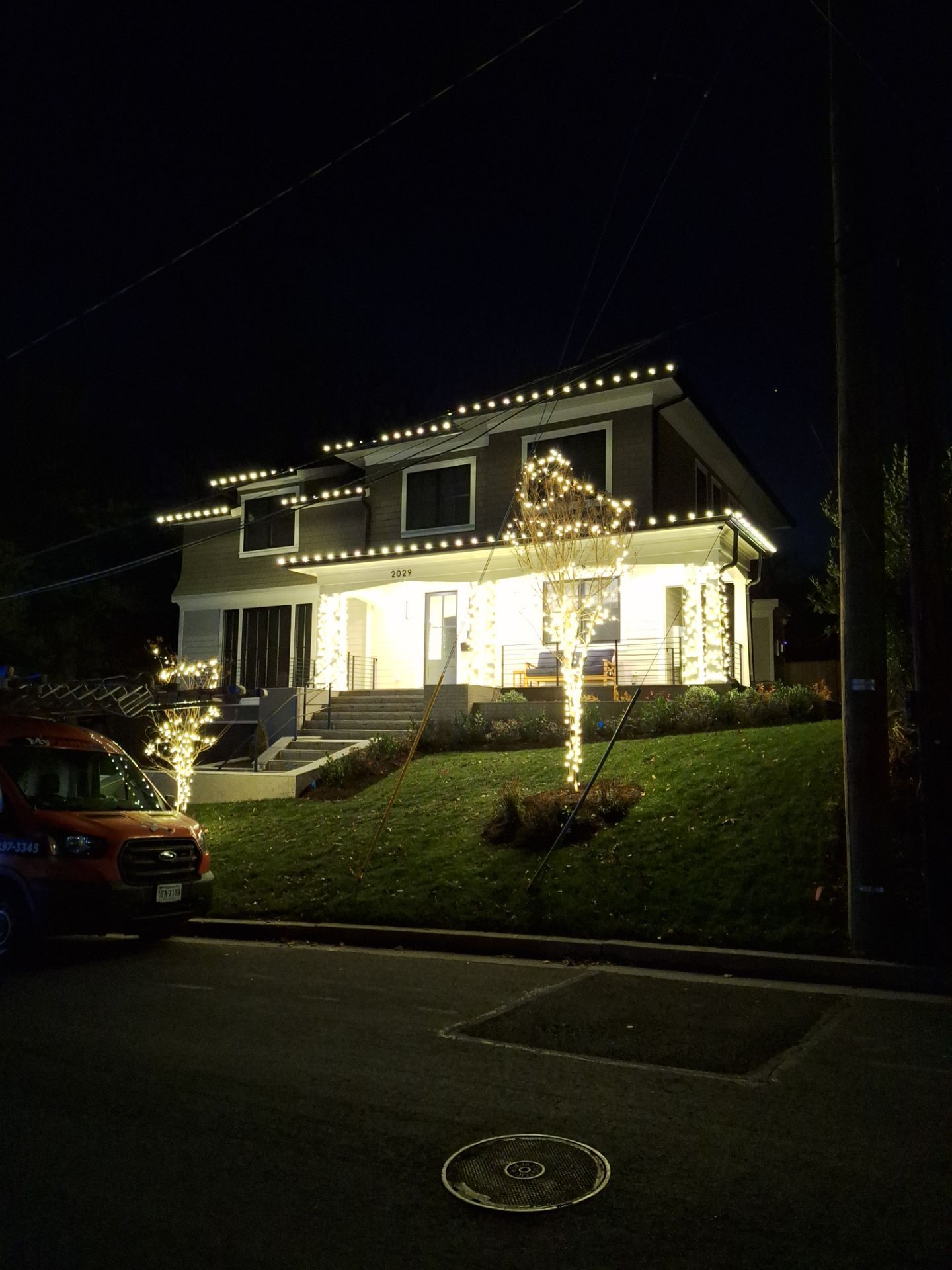 Holiday Lighting in Arlington, VA by My Painter 