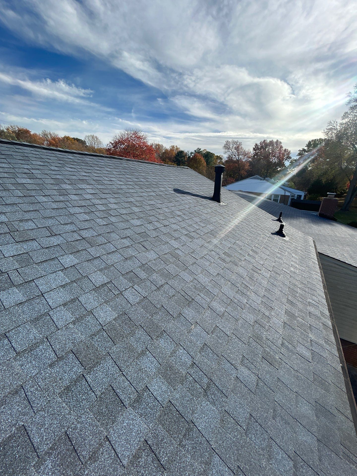 Faifax : Residential Roof Replacement with CertainTeed Landmark Pro in Max Def Coastal Blue  by RM Banning, Inc.