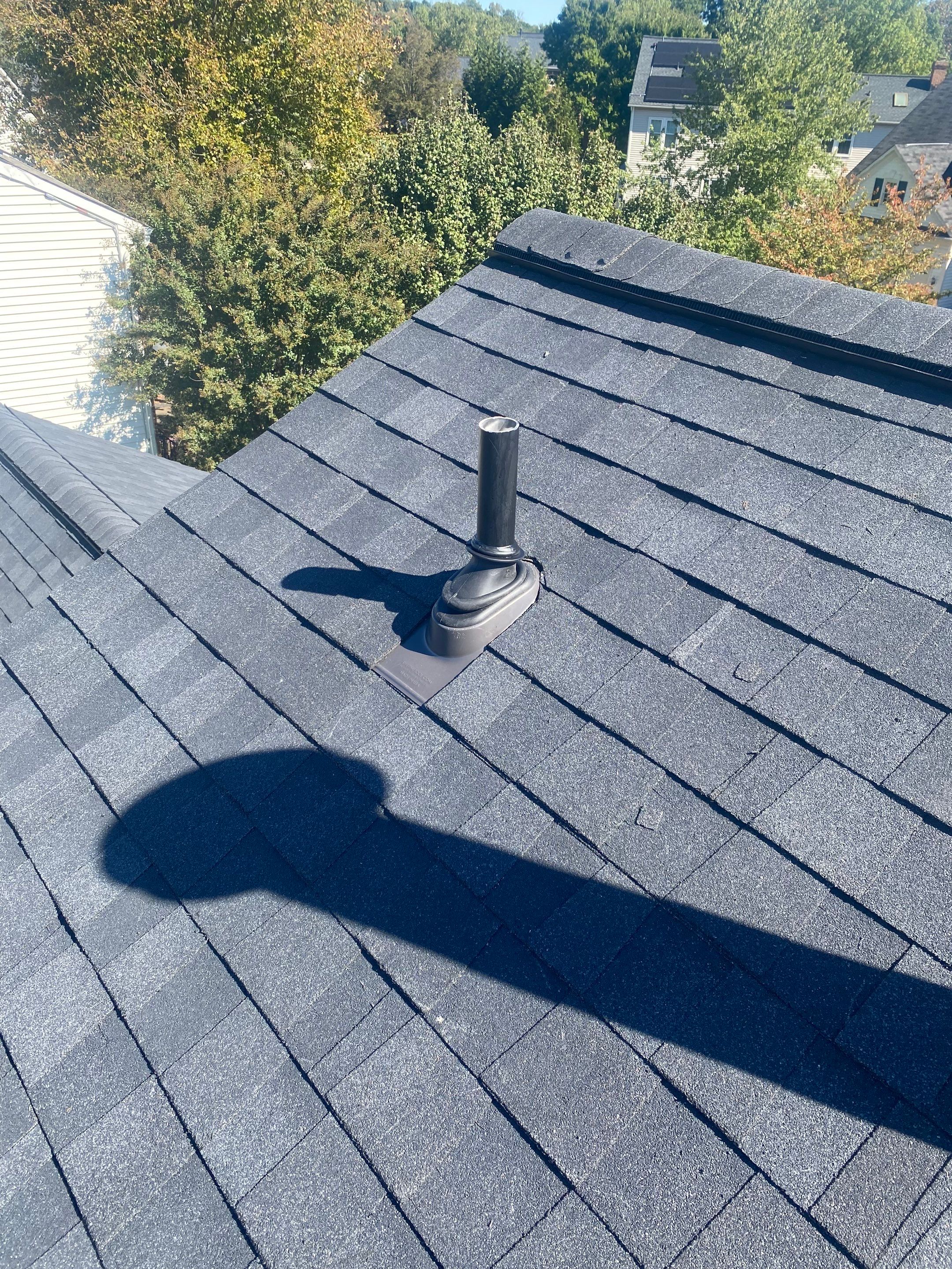 Centreville: Residential Roof Replacement with CertainTeed Landmark Pro Designer Shingles in Max Def Charcoal Black by RM Banning, Inc.