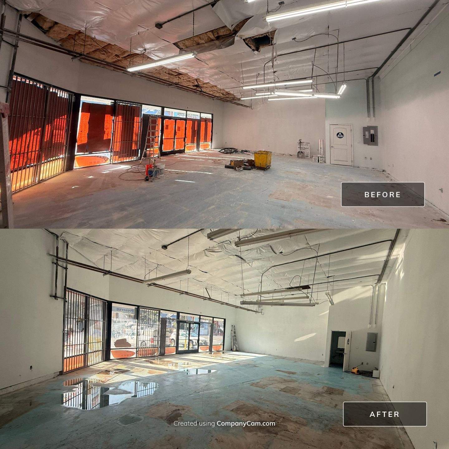 Before and After - ICSC by Crown Royalty Property Services 