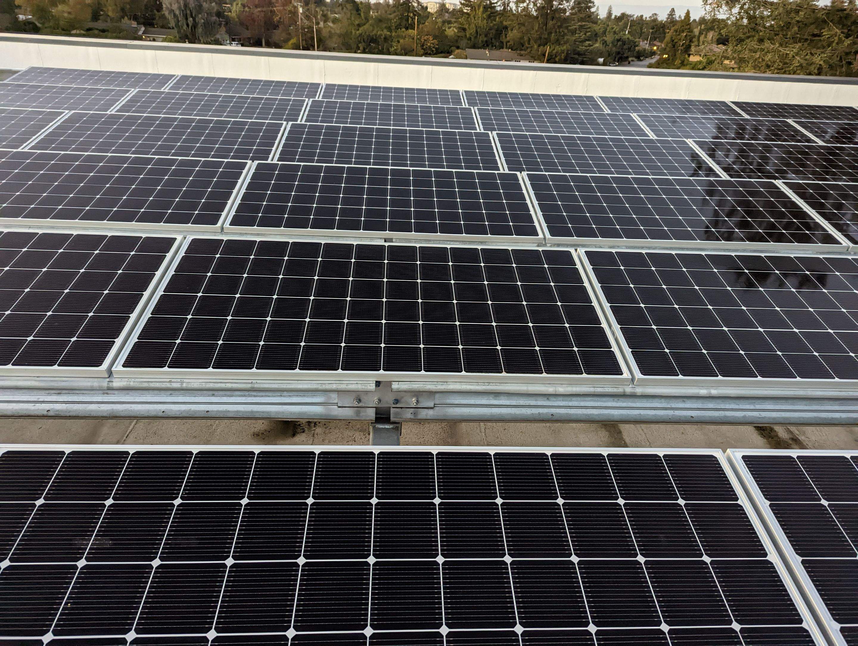 Los Alots Commercial Solar Panel Cleaning by All One Solar Shine