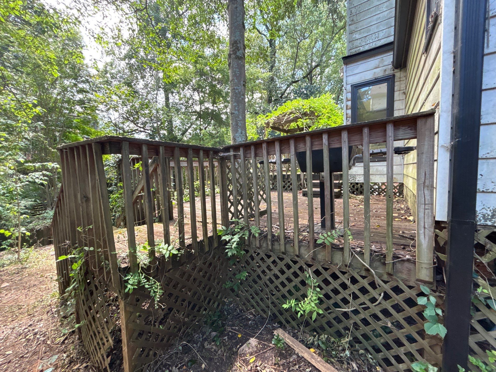 Pressure Treated Pine Deck Build in Atlanta, GA by Nelson Exteriors