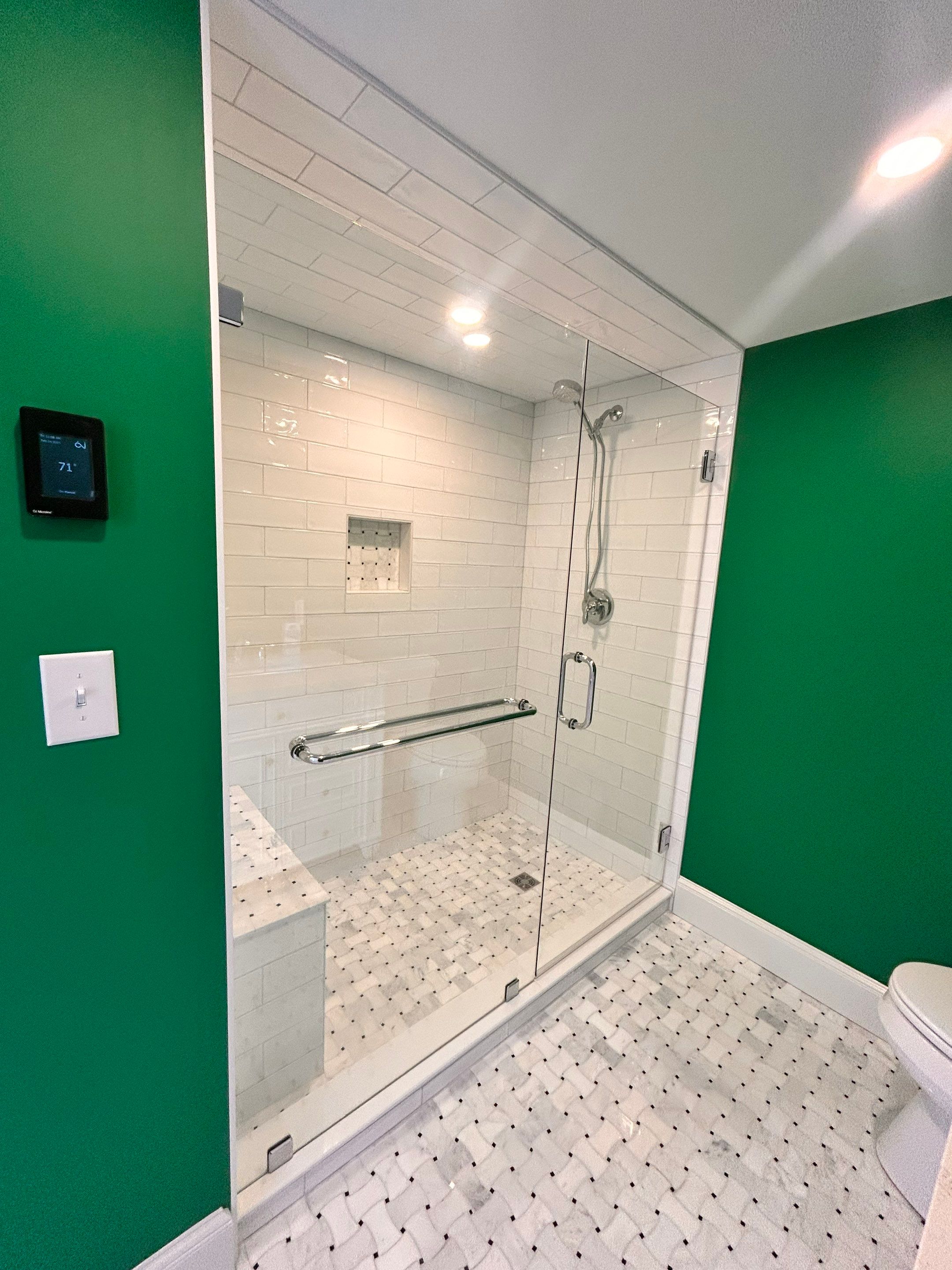 Frameless Shower Enclosure by Cheshire Glass Company